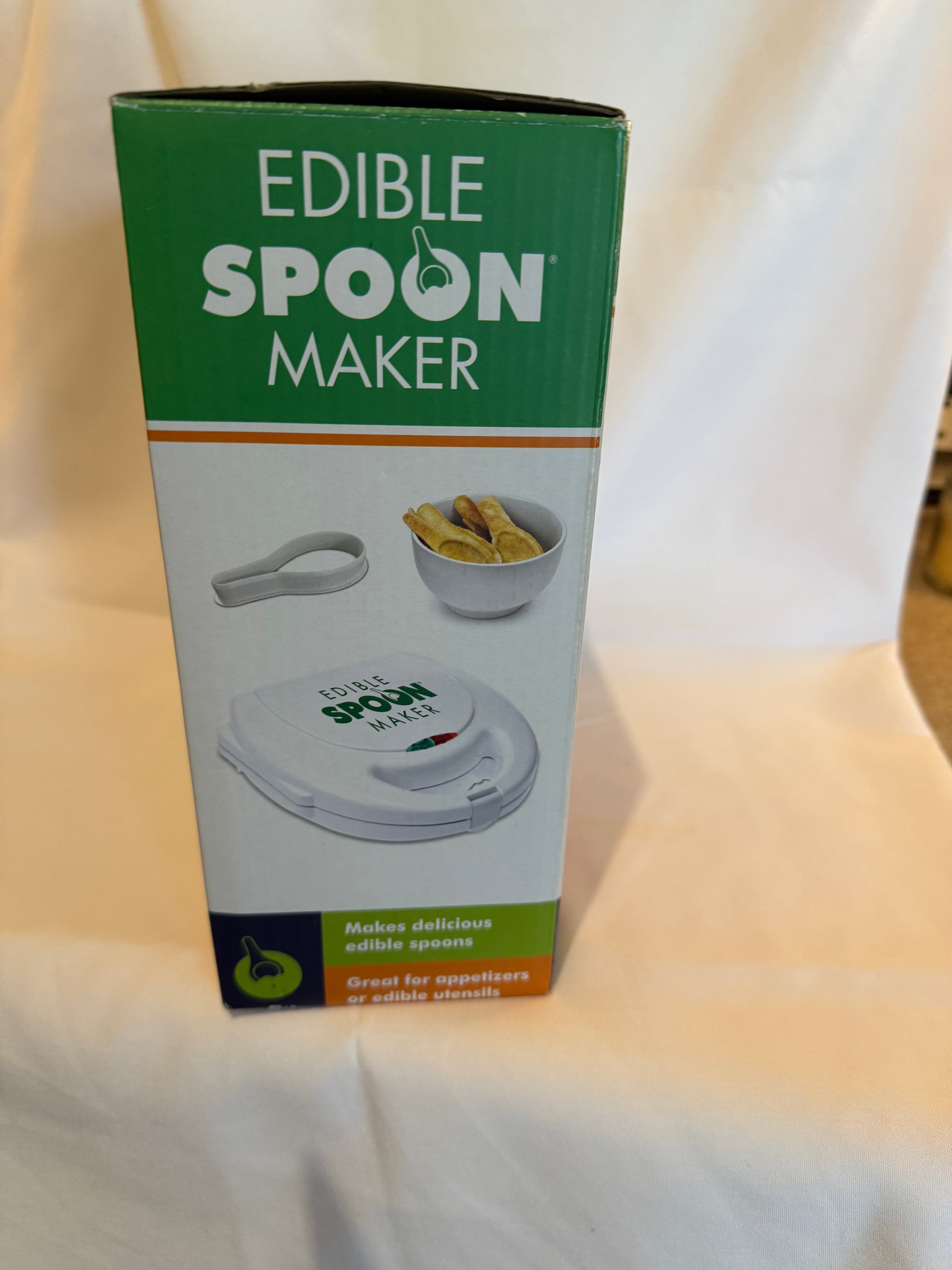 Edible Spoon Maker Appliance