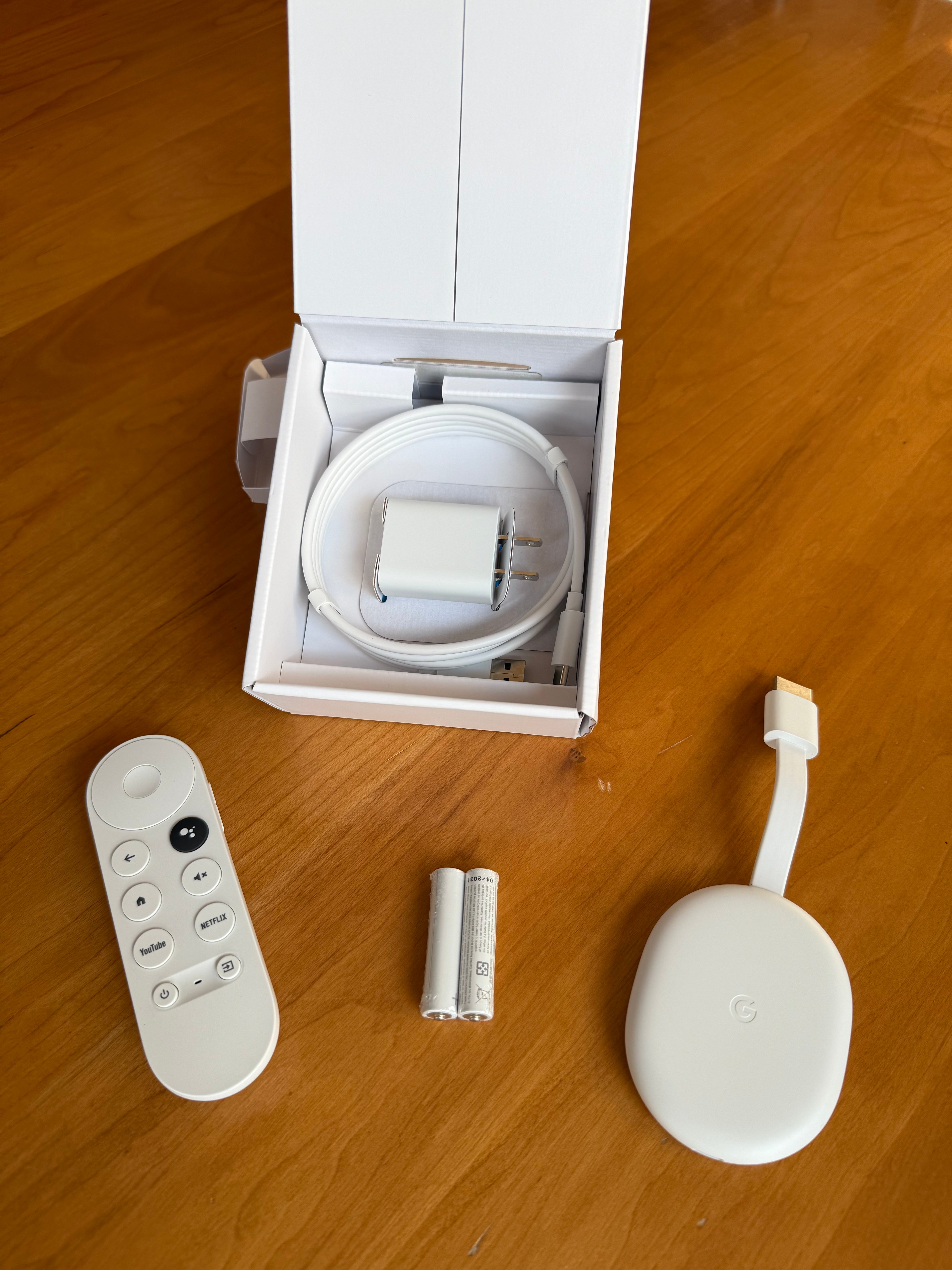 Google Chromecast with Google TV 4k, 2021 version