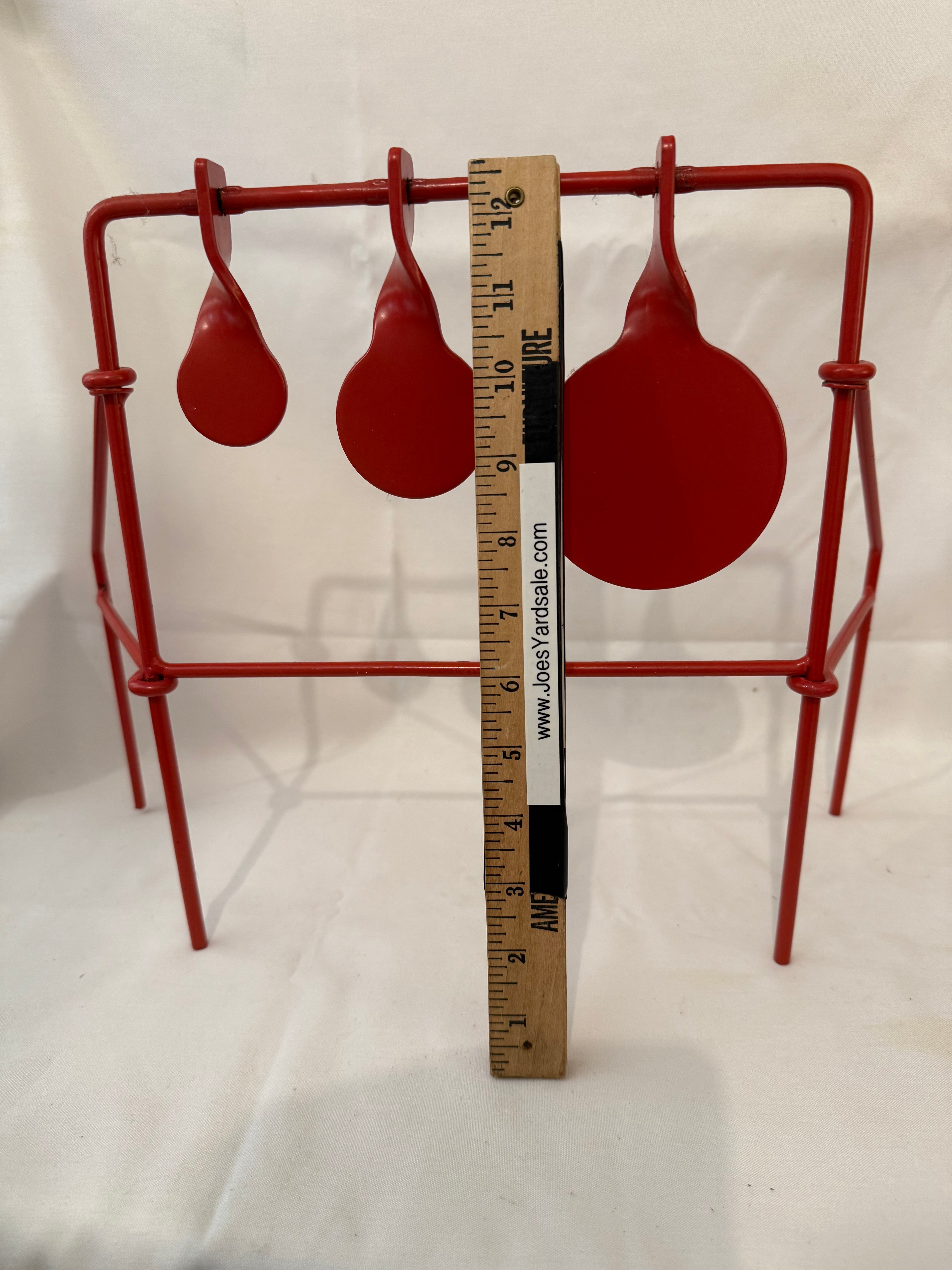 .22 Triple target spinner, Outdoor target practice