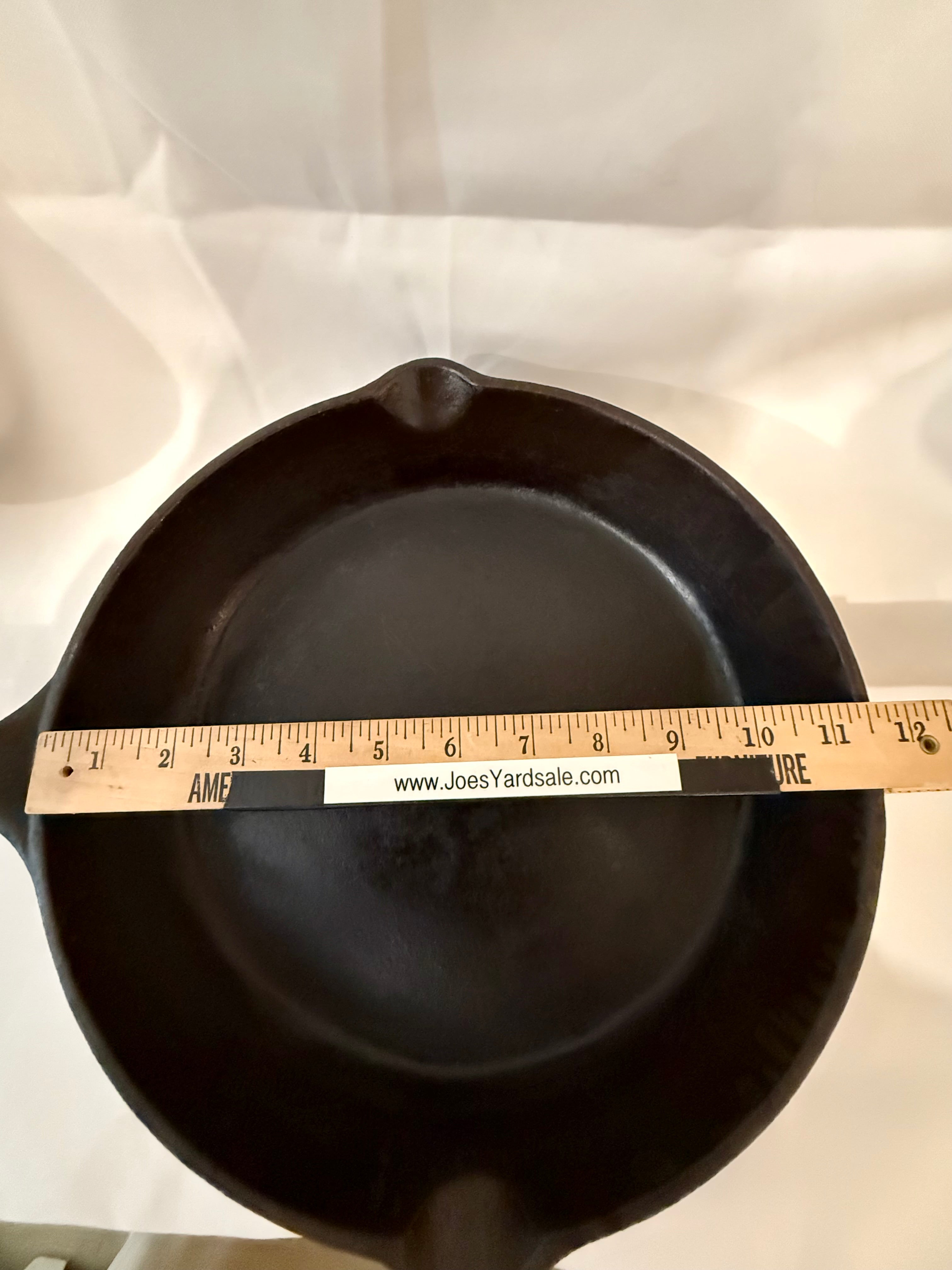 Three 6.5” cast iron skillets, Lodge brand