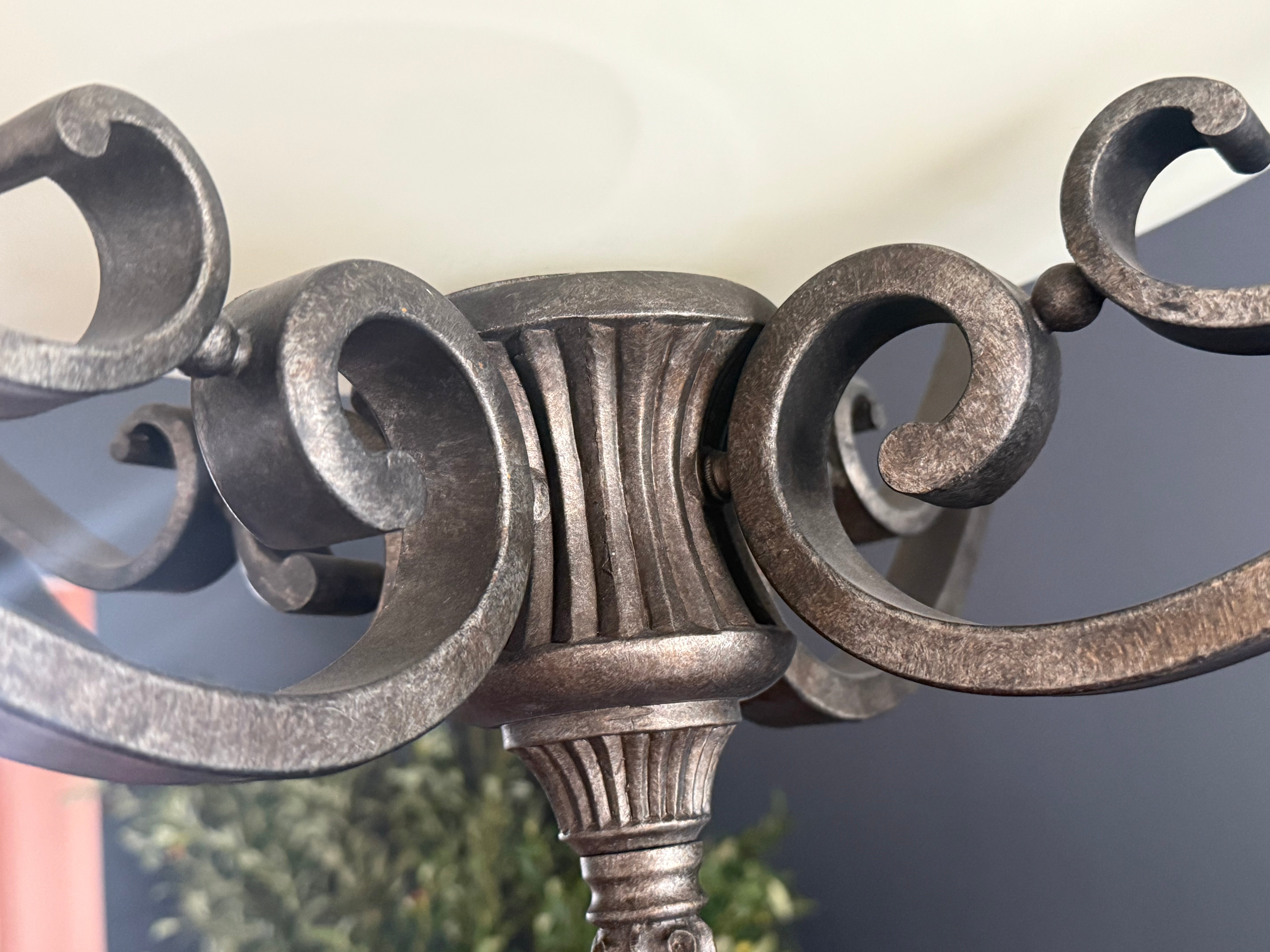 Bronze dining room light fixture