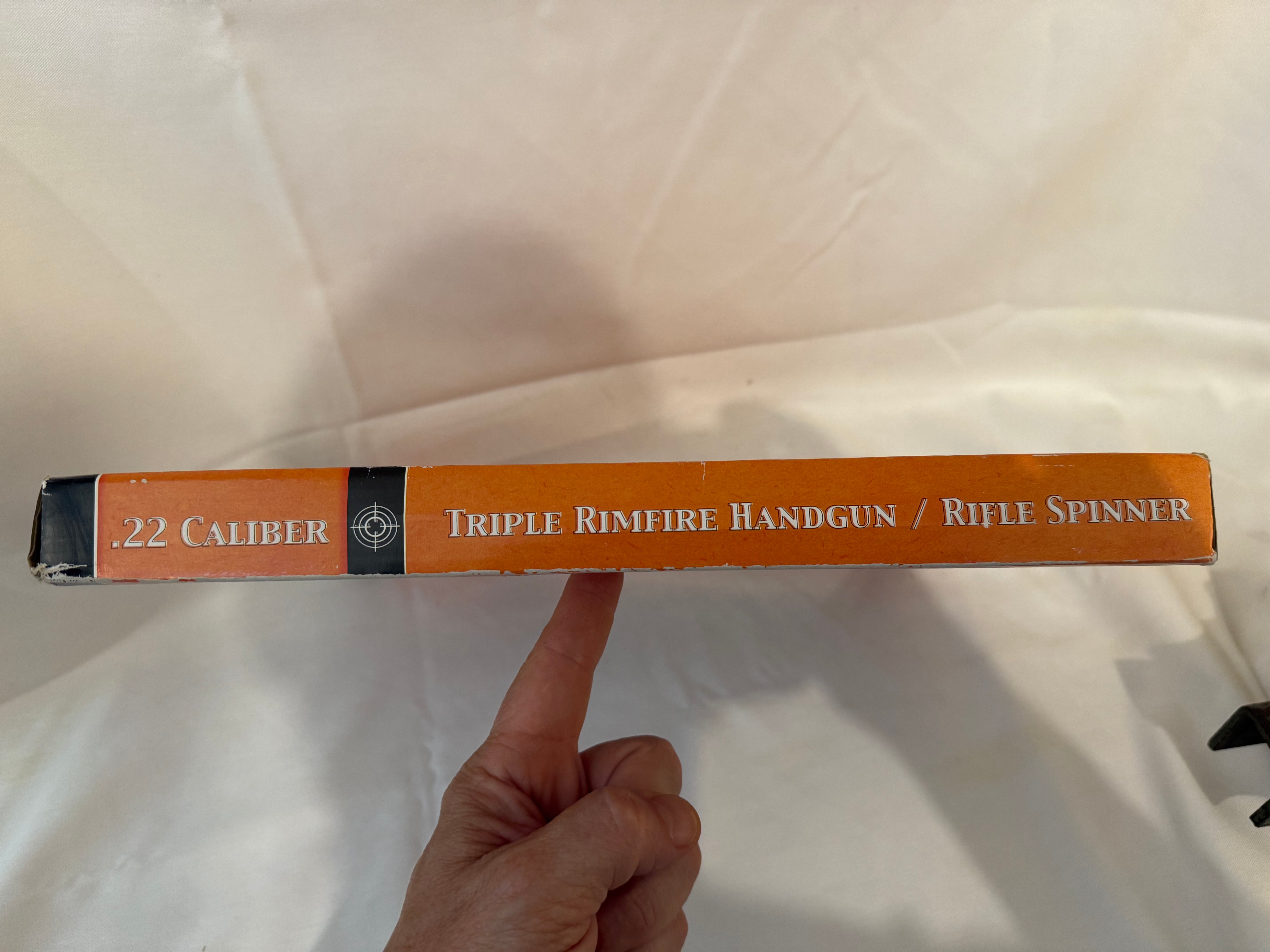 .22 Triple target spinner, Outdoor target practice