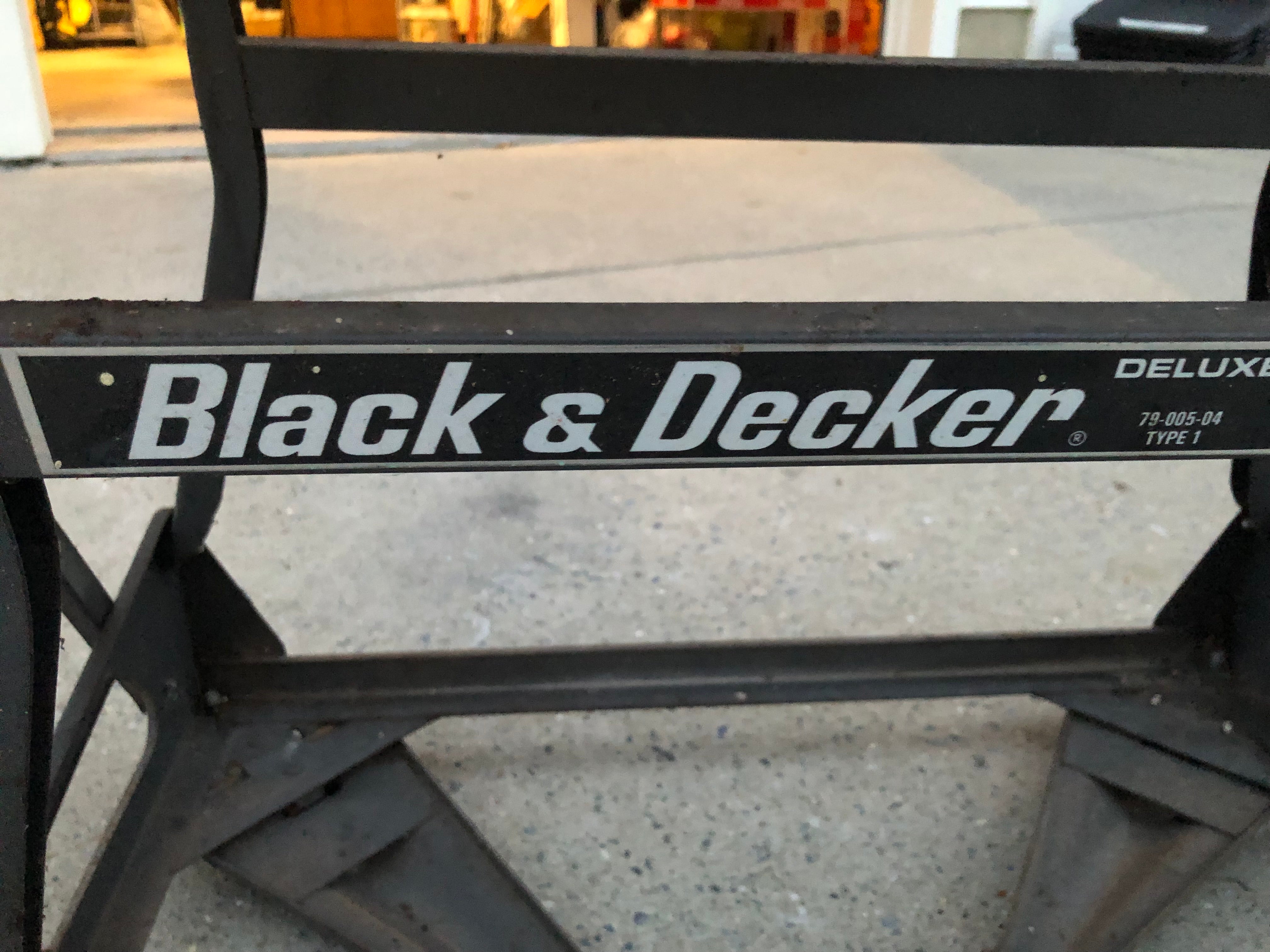1970s vintage Black & decker workmate Workbench