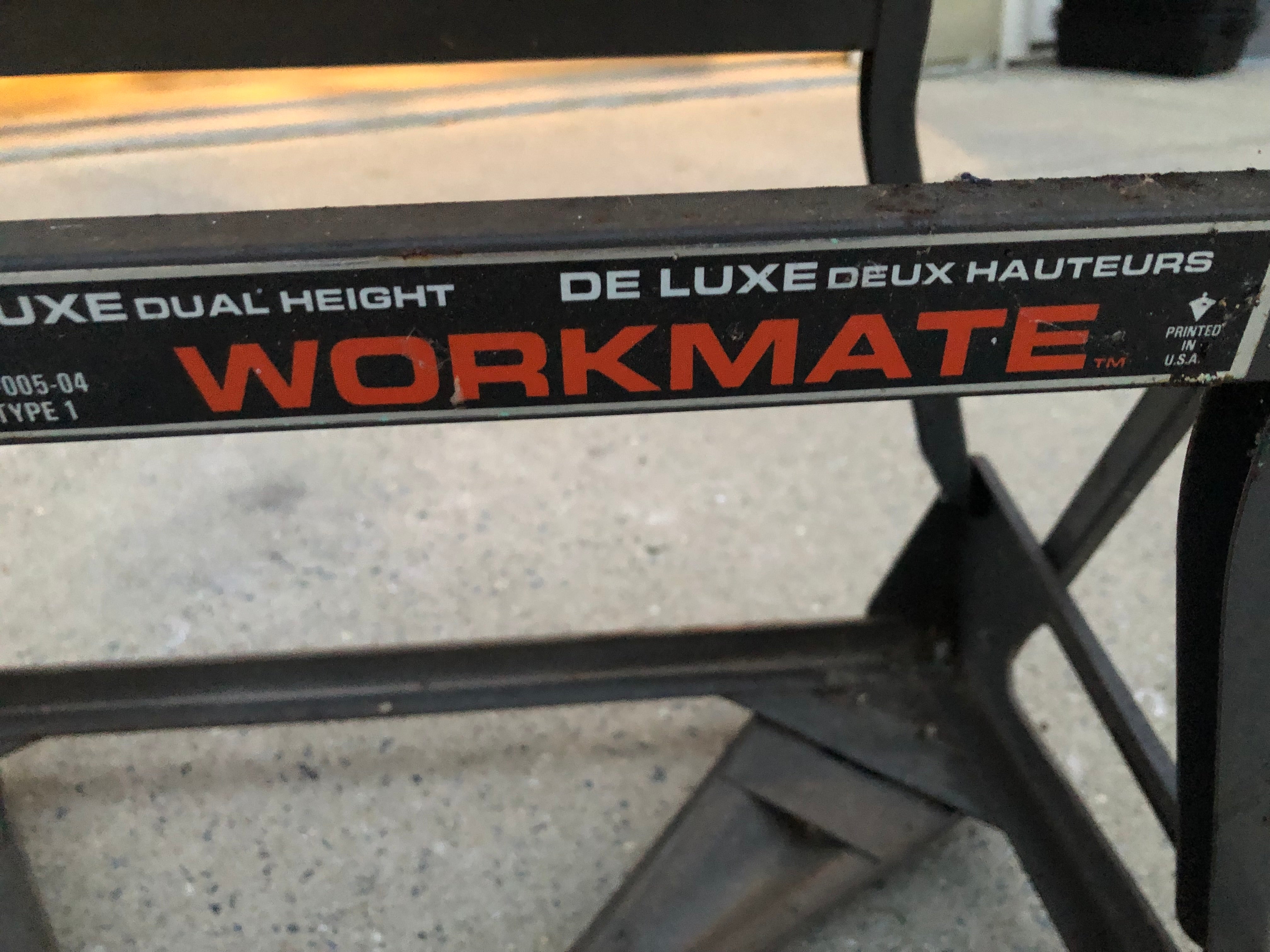 1970s vintage Black & decker workmate Workbench