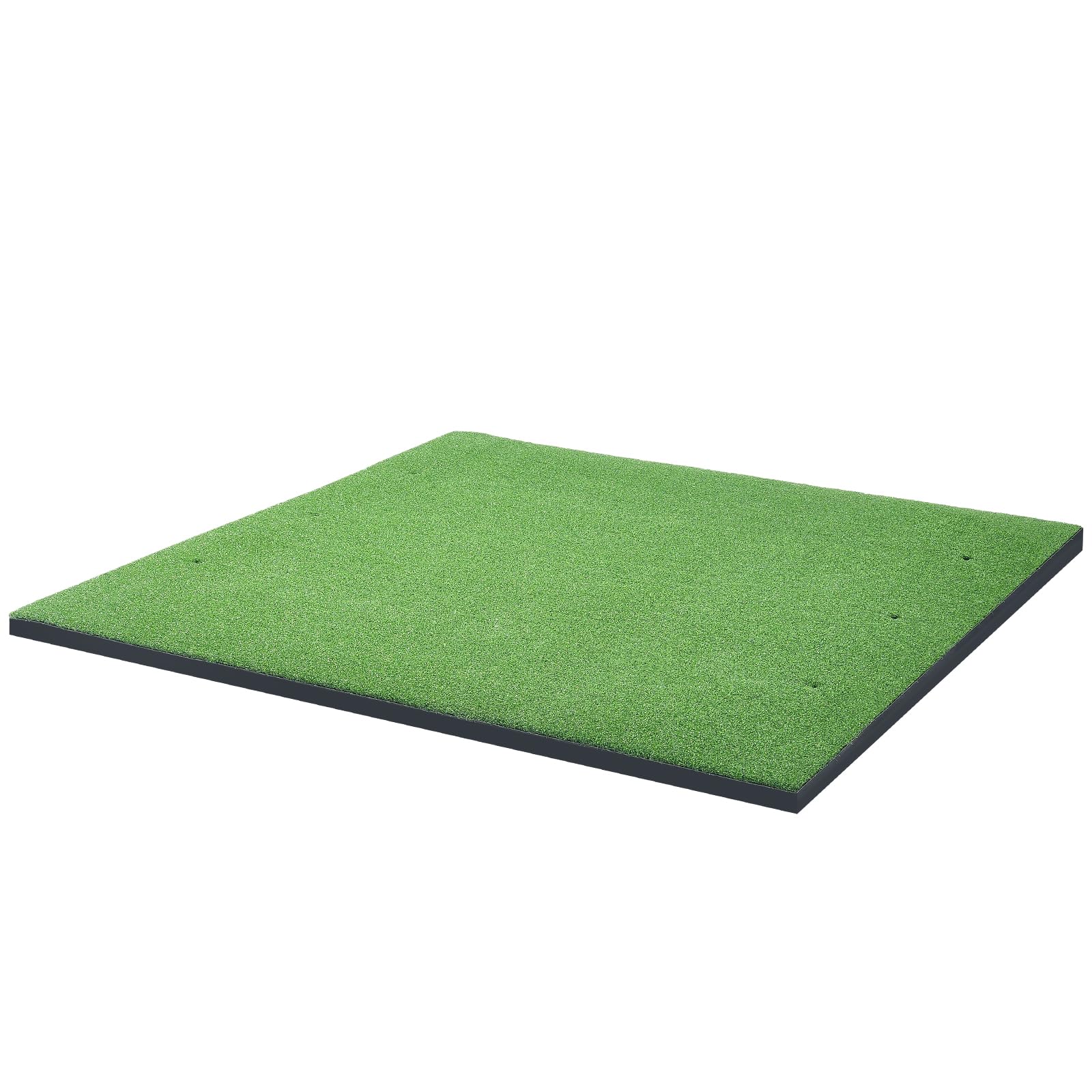VEVOR Artificial Turf Golf Hitting Mat, 5x5ft - Includes 3 Rubber Tees, Indoor/Outdoor Practice Mat