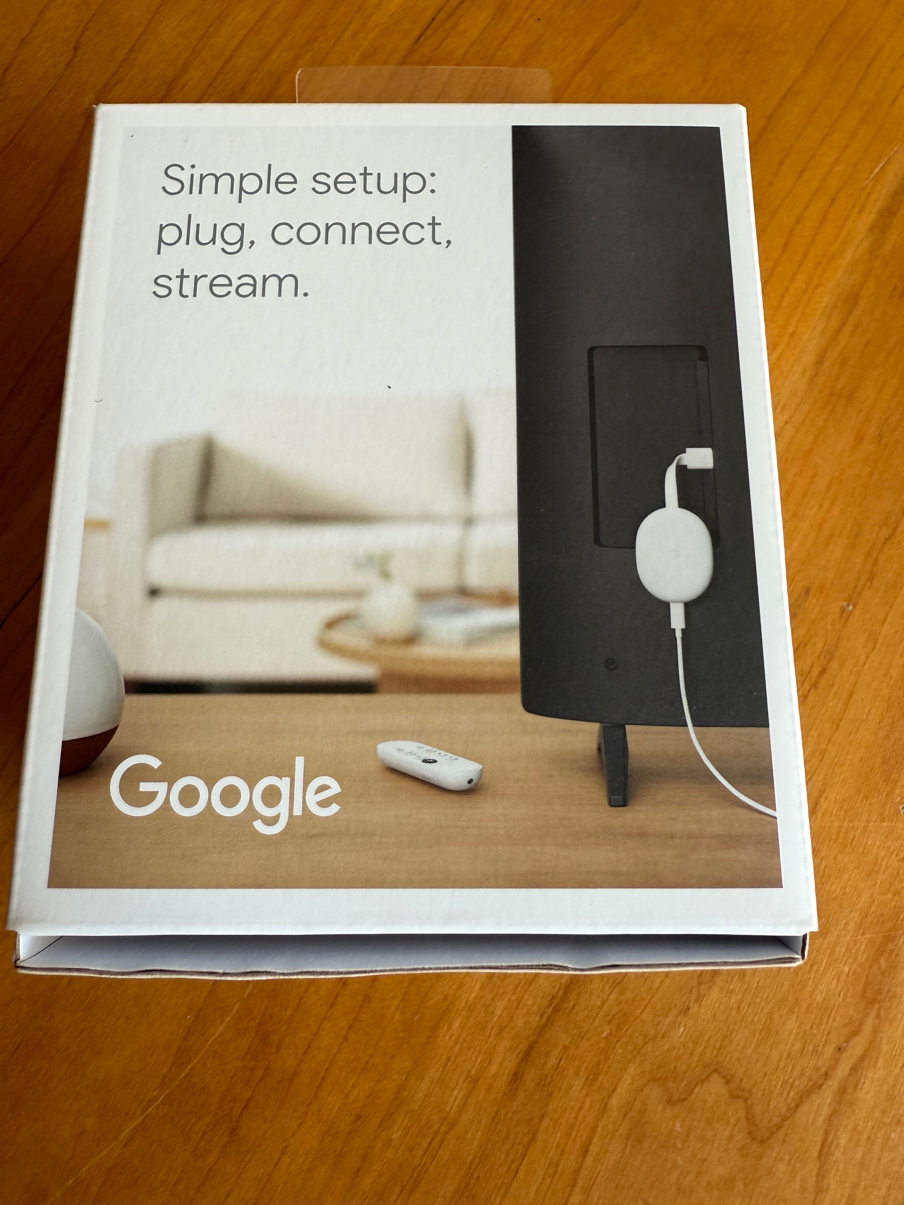 Google Chromecast with Google TV 4k, 2021 version