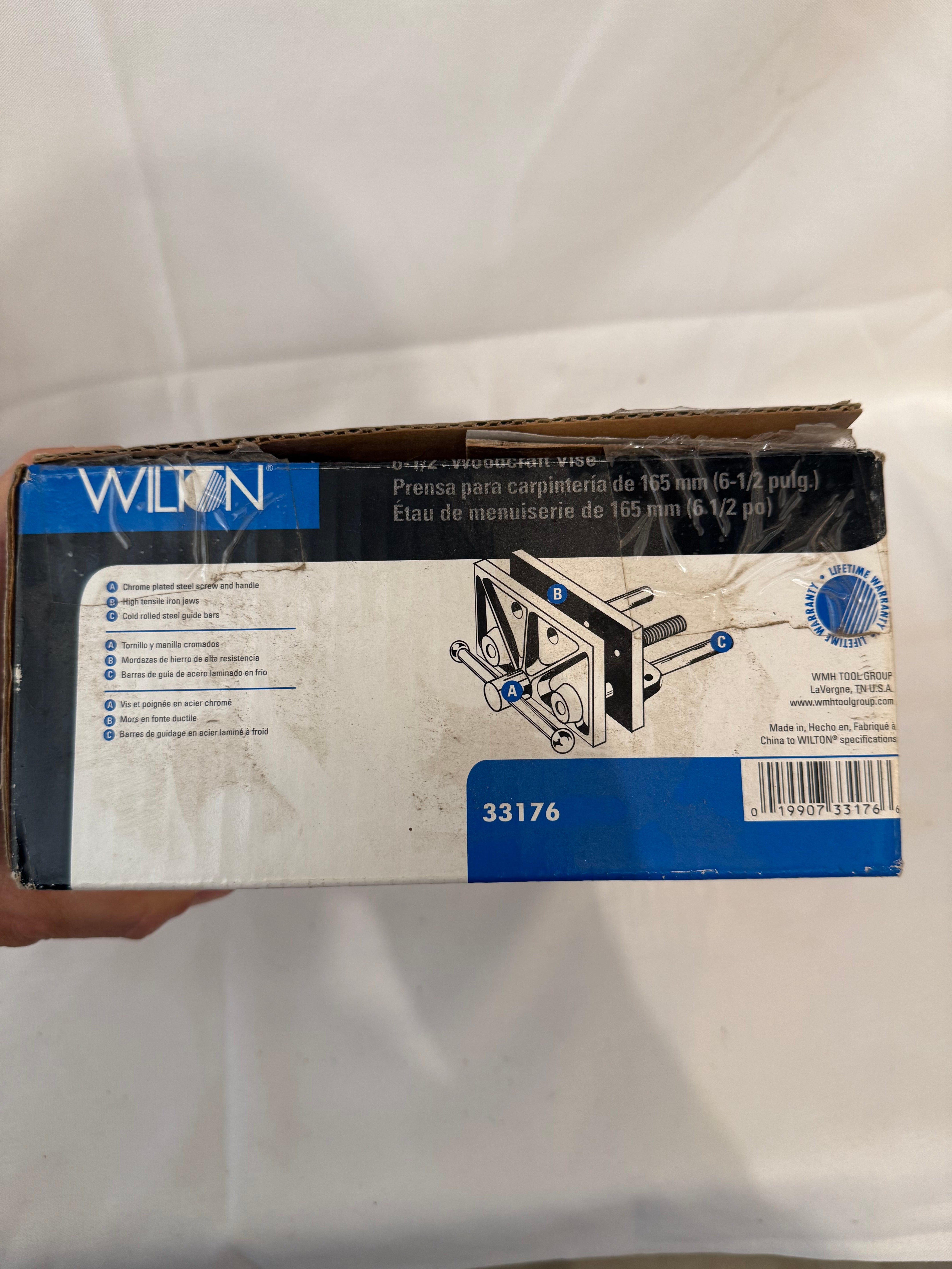 6.5 inch woodcraft vice like new