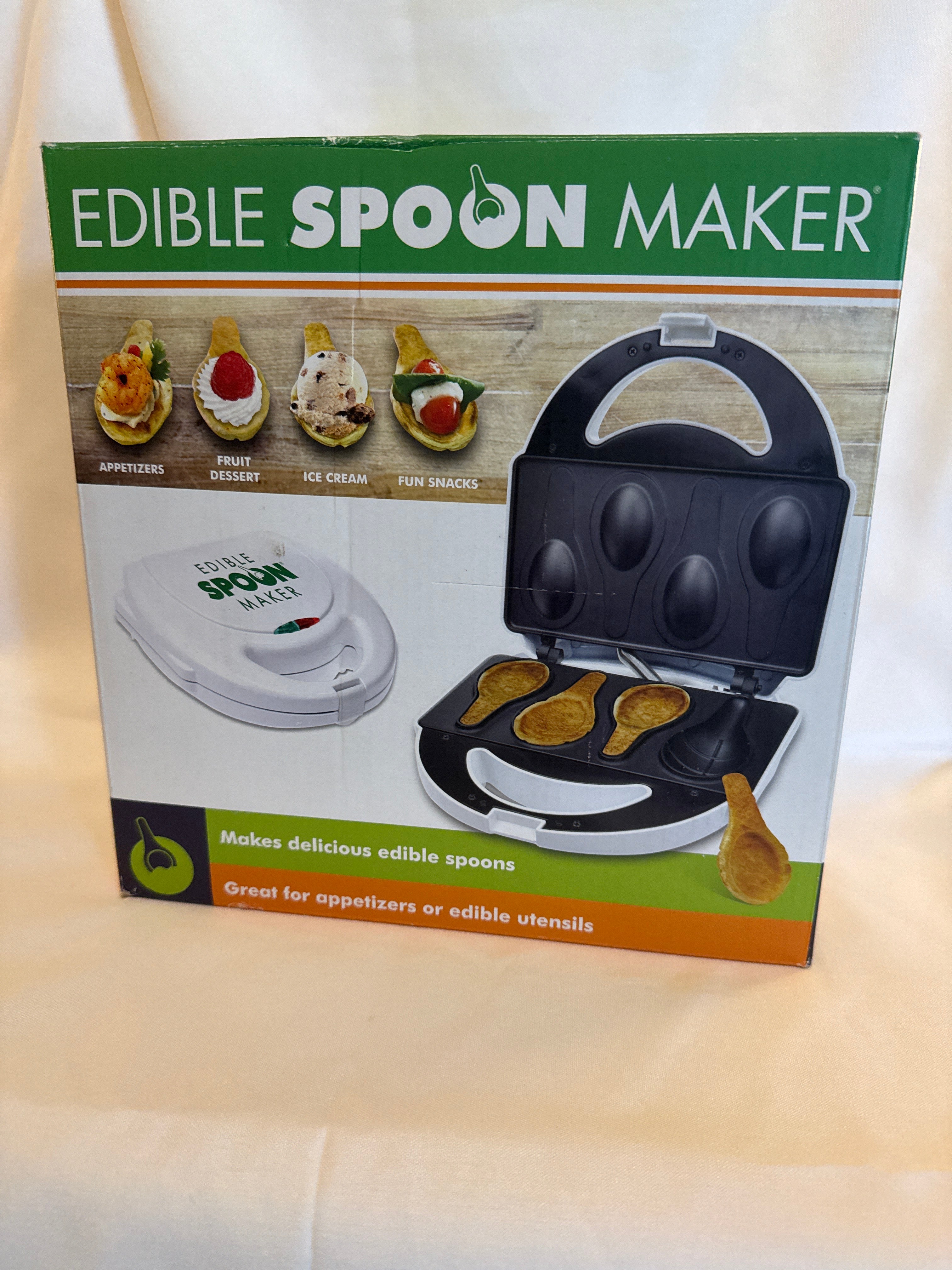 Edible Spoon Maker Appliance