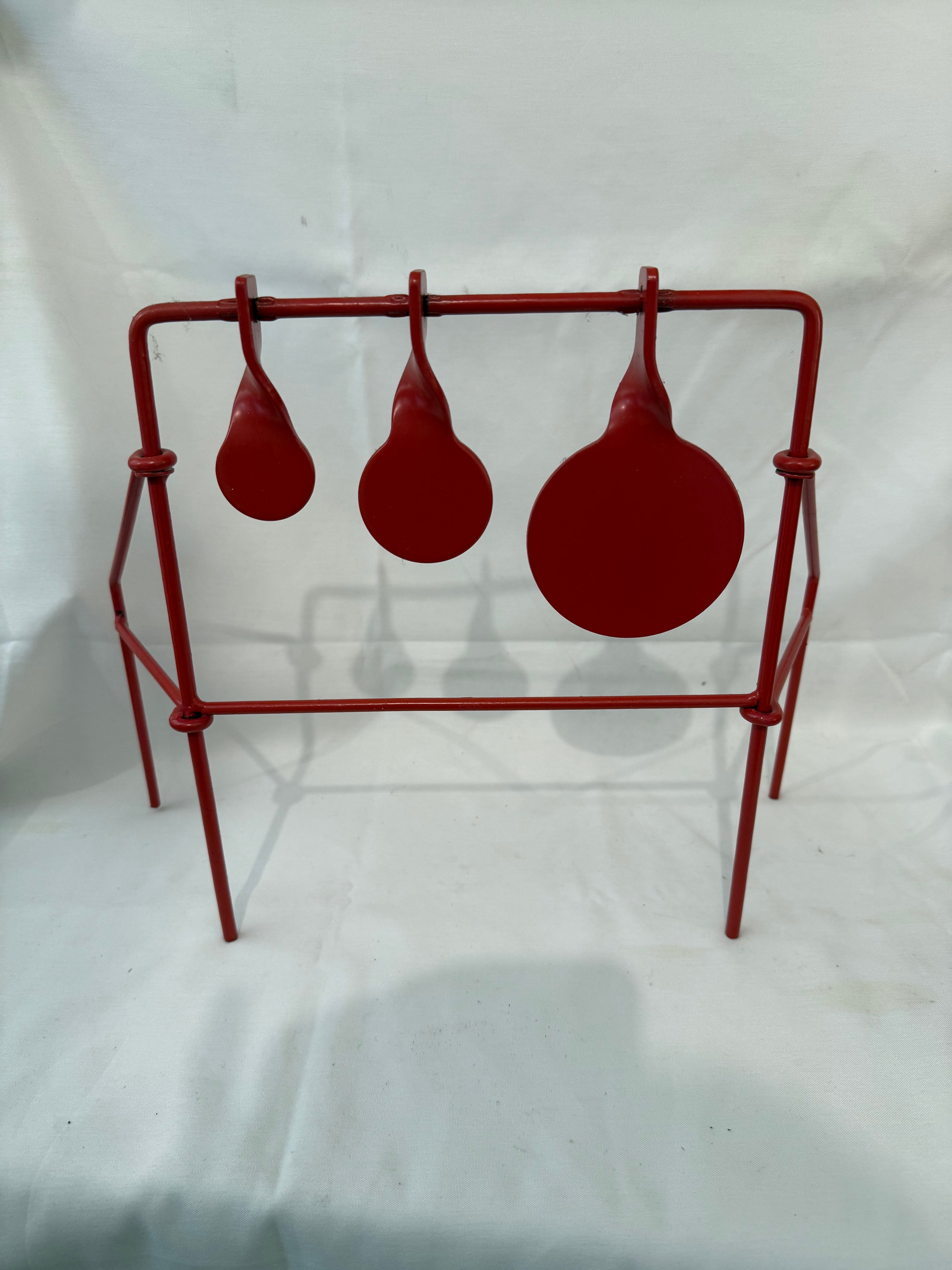 .22 Triple target spinner, Outdoor target practice