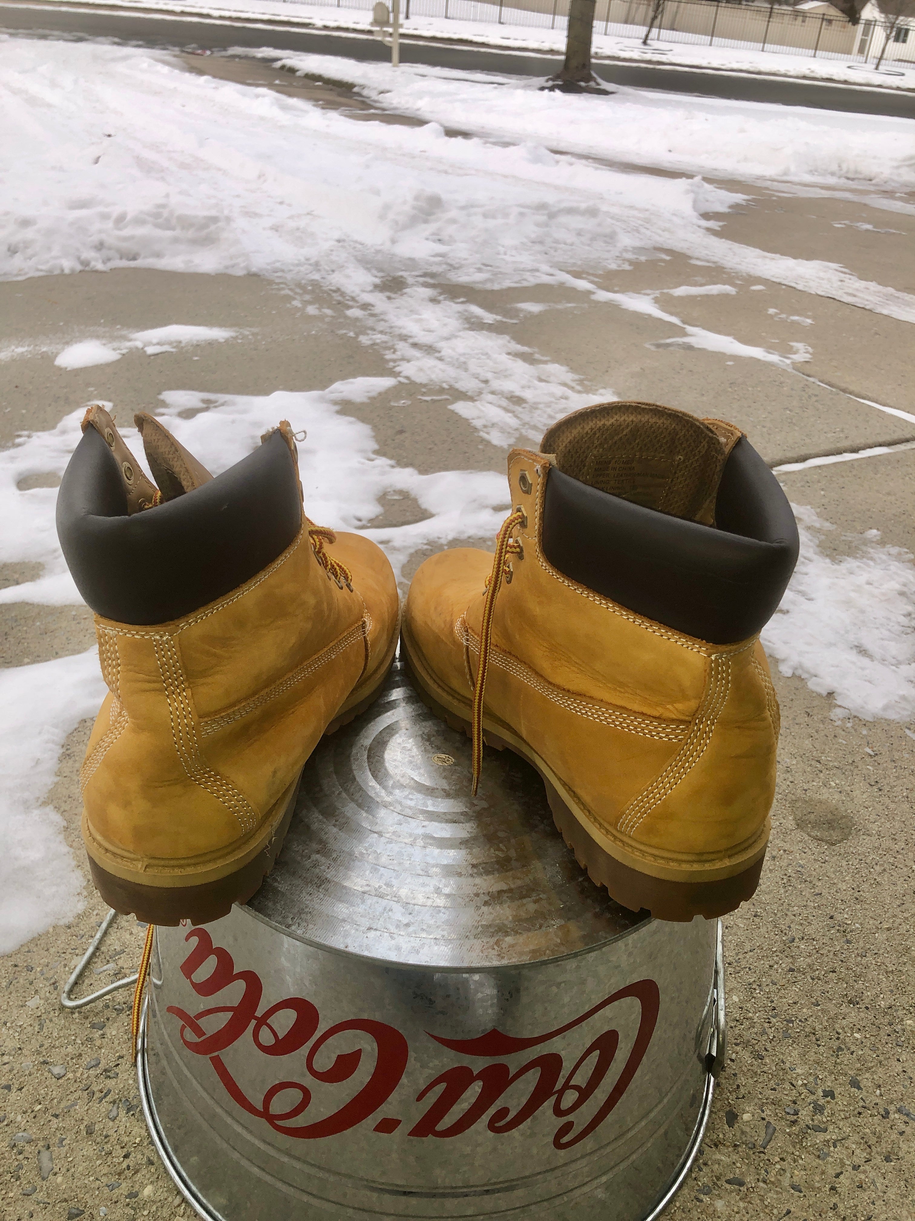 Men’s work boots/ snow boots size 10.5/ 11, like new, Eddie Bauer, Alpine Design