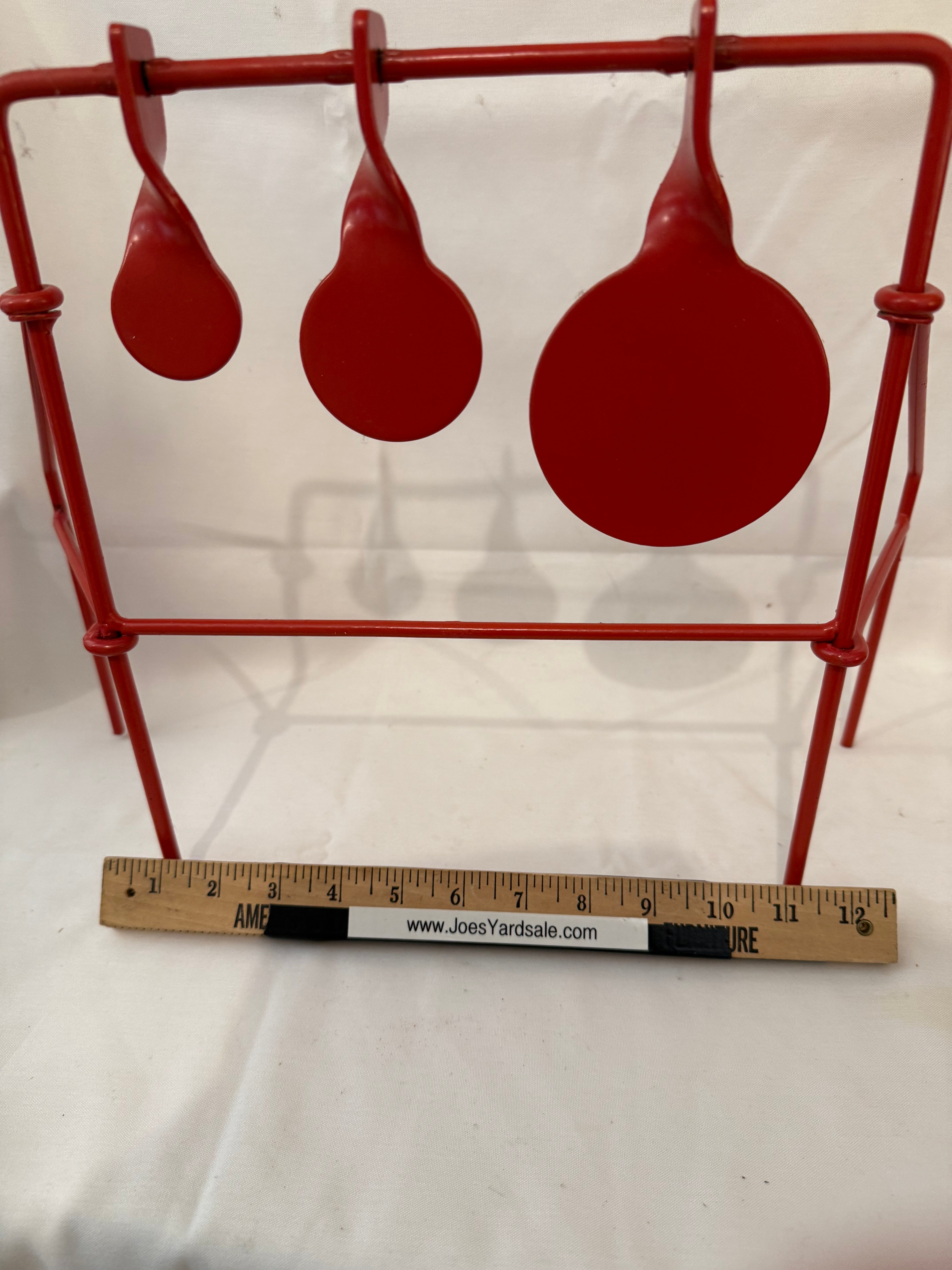 .22 Triple target spinner, Outdoor target practice