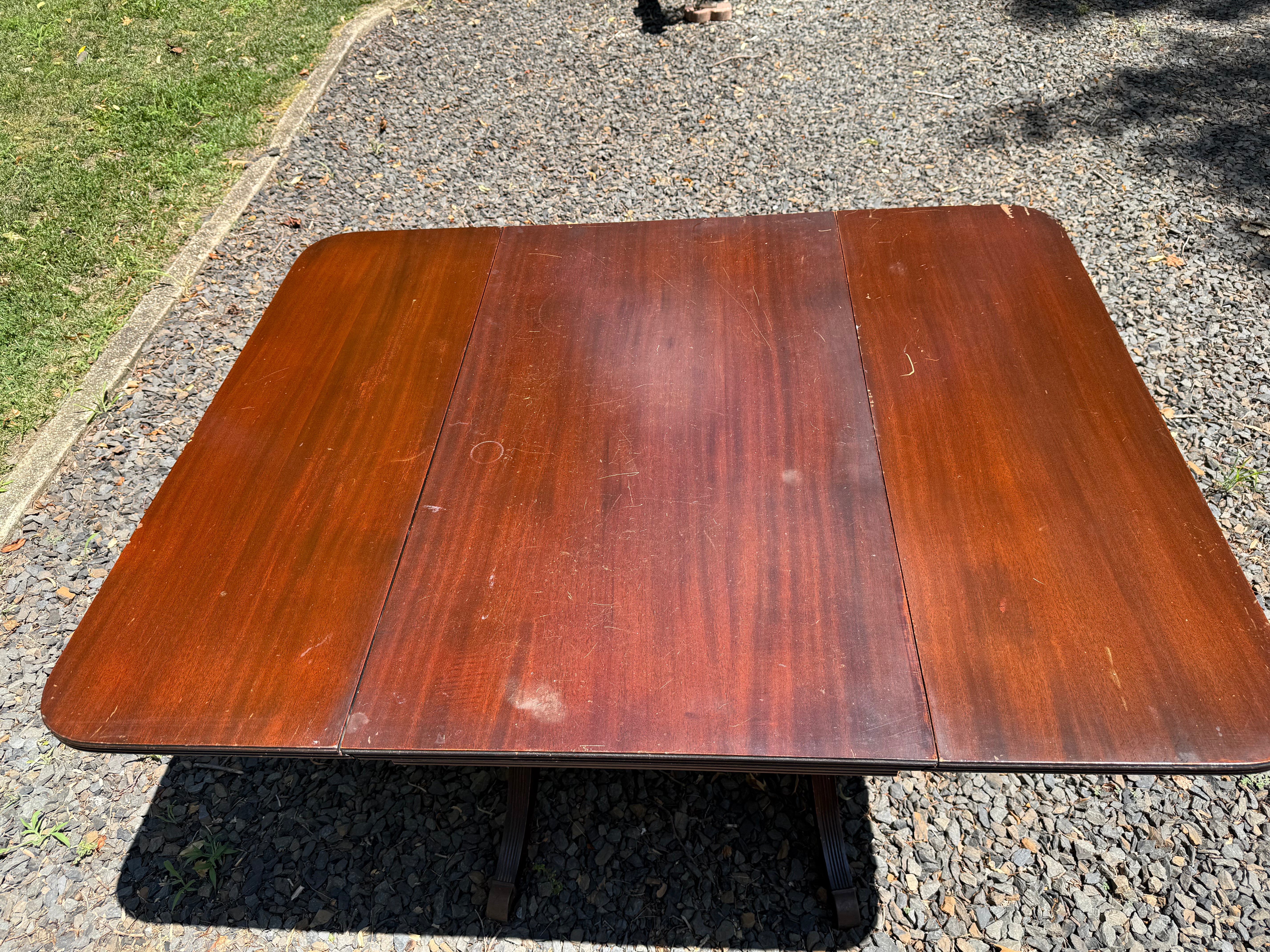 Antique Drop leaf table JB Van Sciver circa 1980s