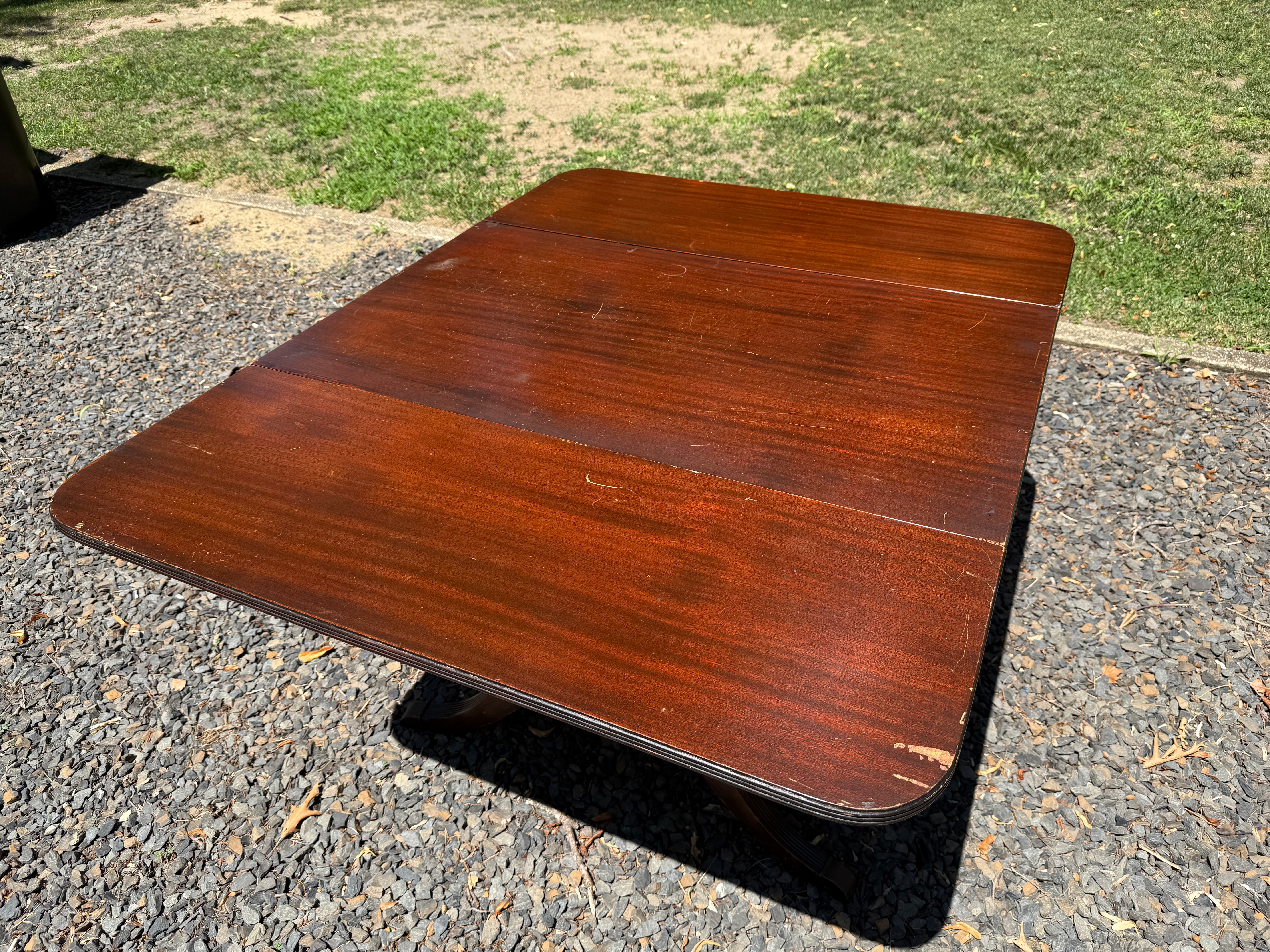 Antique Drop leaf table JB Van Sciver circa 1980s