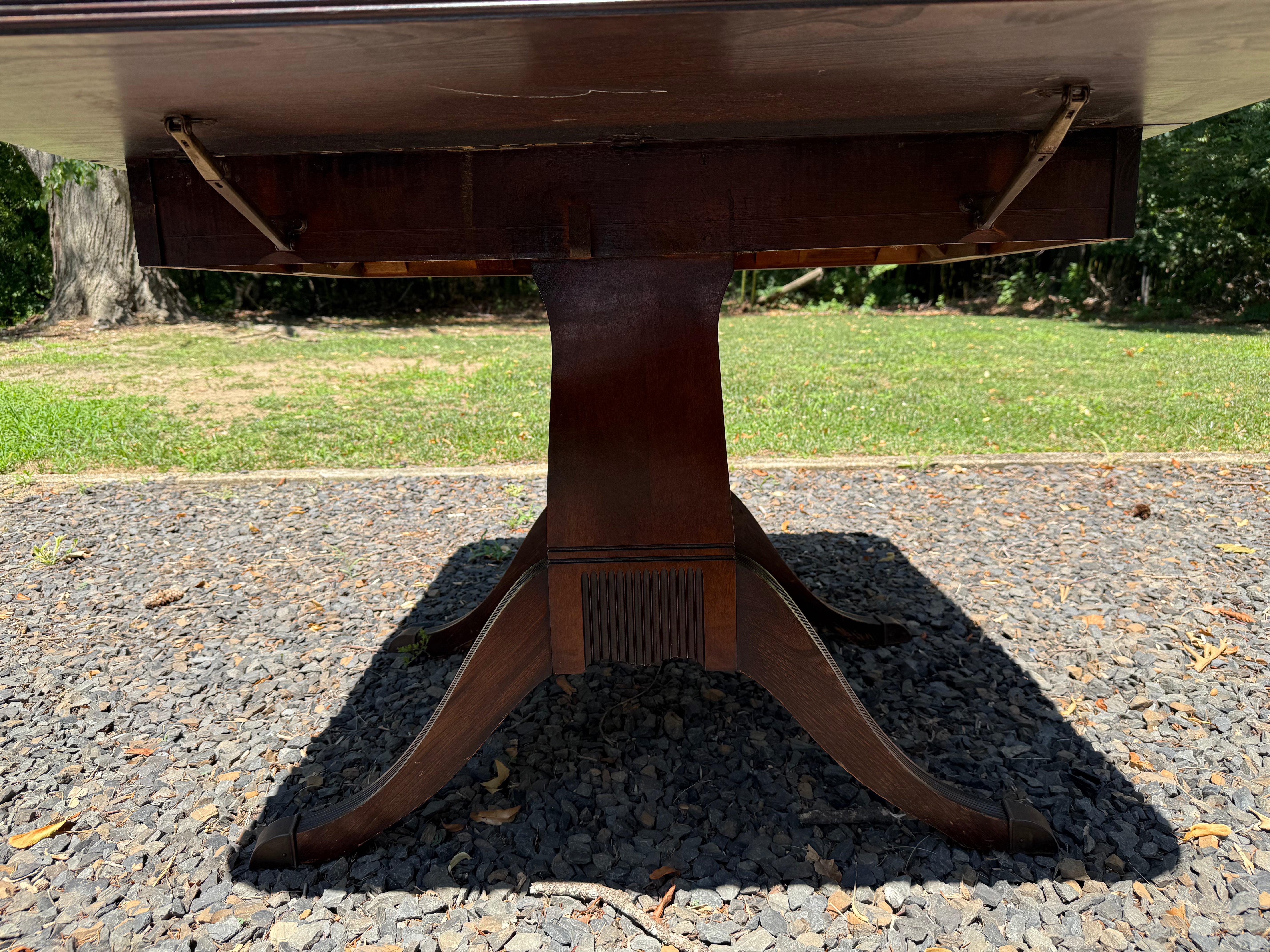 Antique Drop leaf table JB Van Sciver circa 1980s