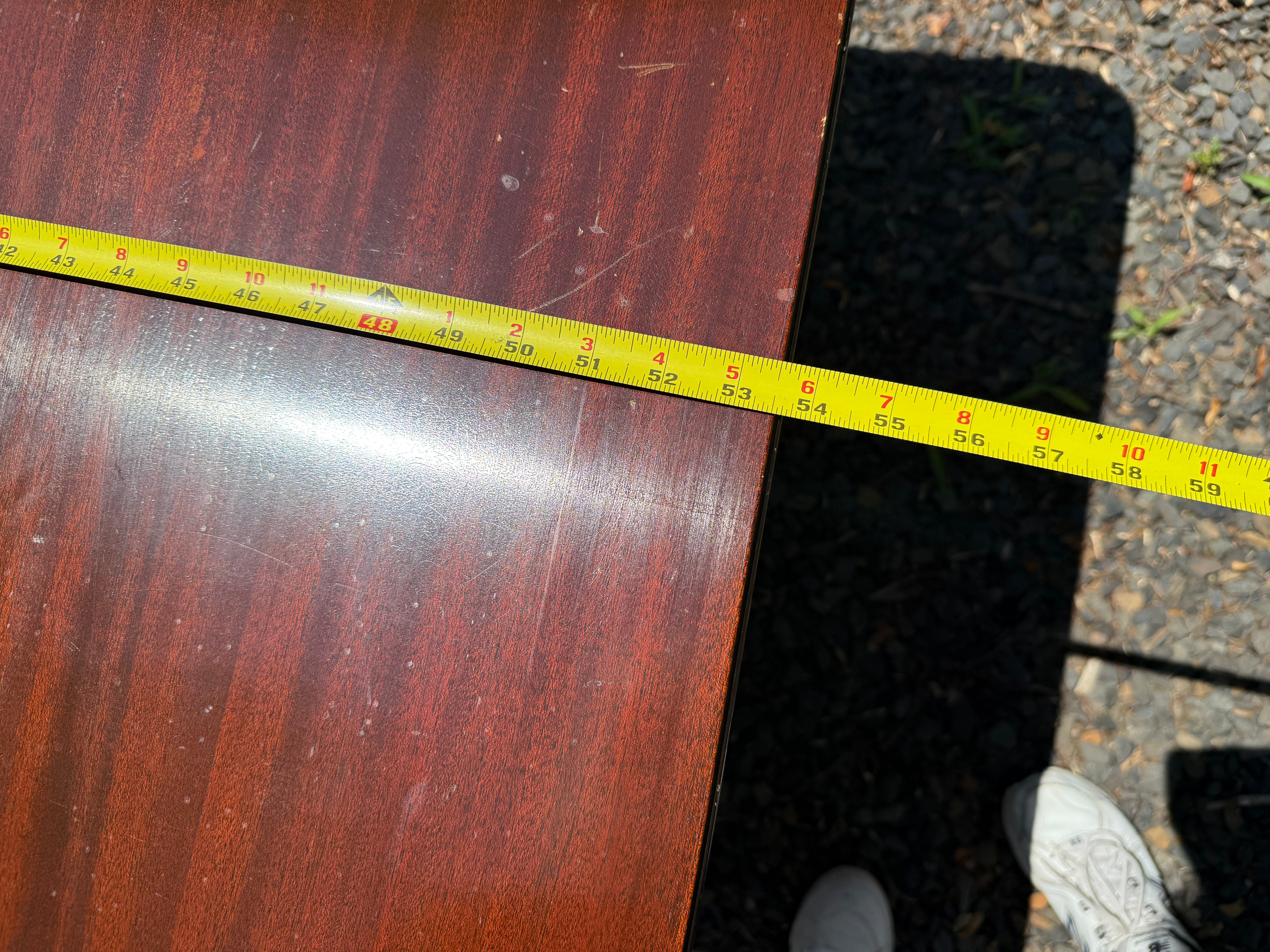 Antique Drop leaf table JB Van Sciver circa 1980s