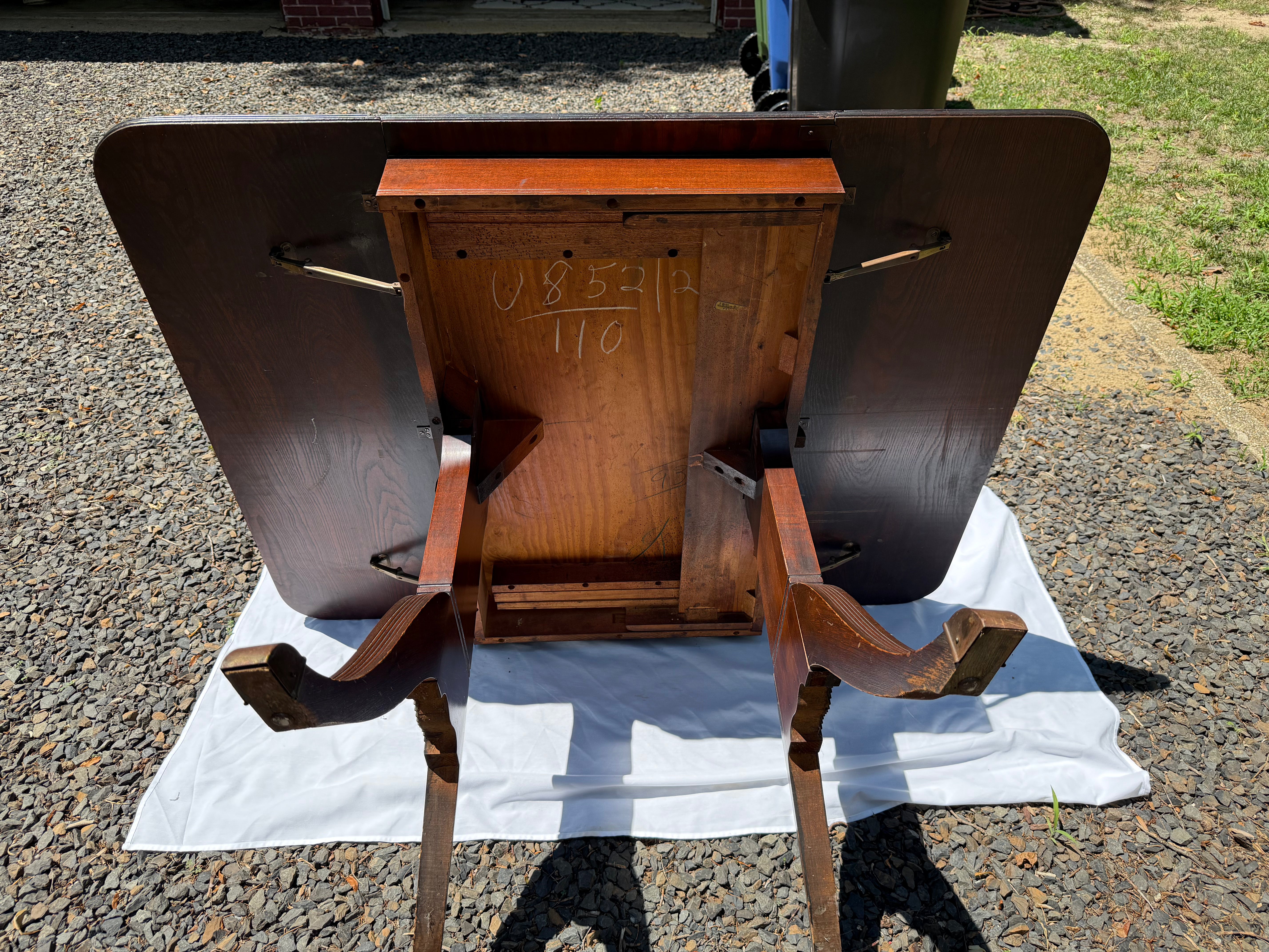 Antique Drop leaf table JB Van Sciver circa 1980s
