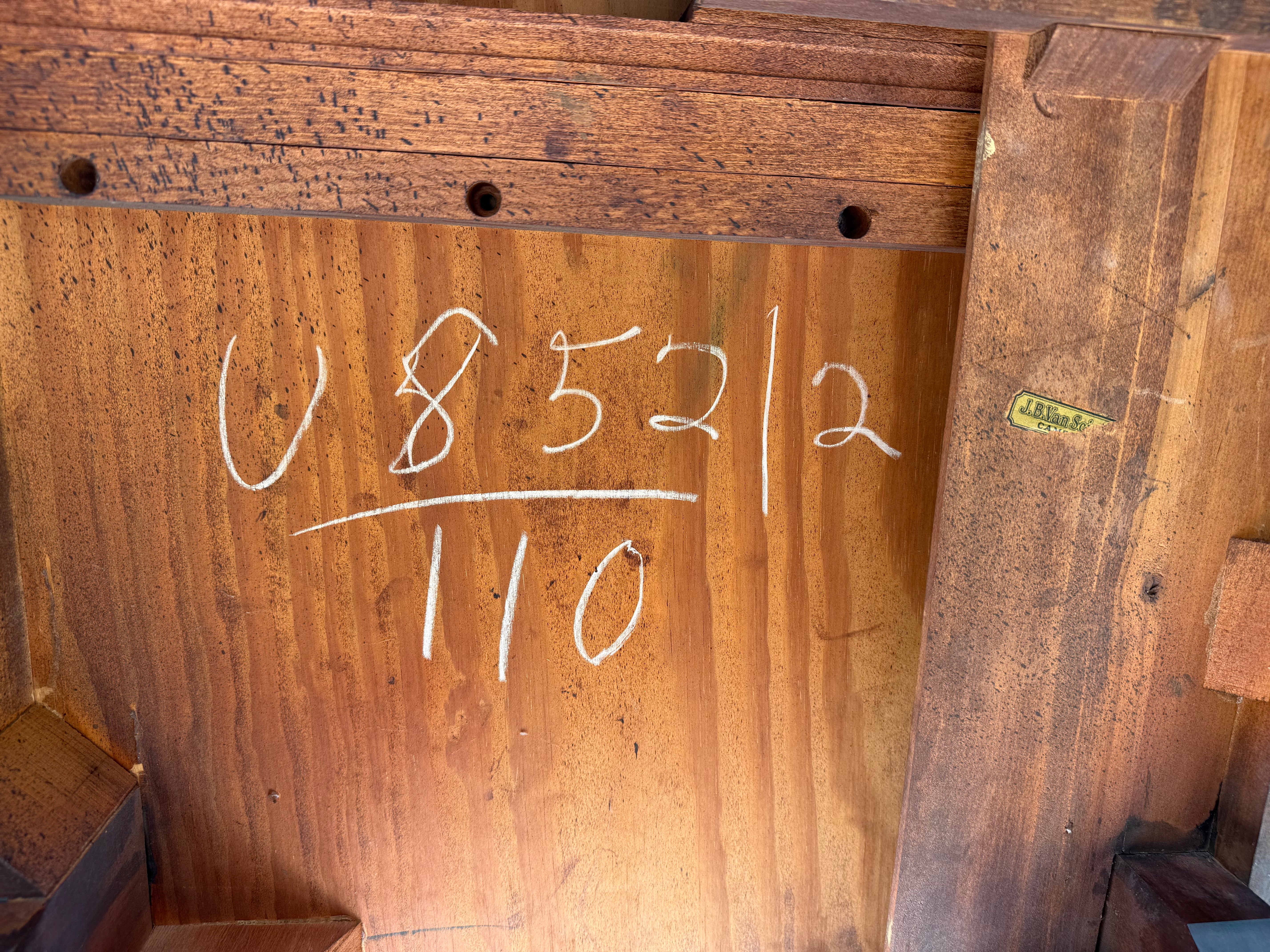 Antique Drop leaf table JB Van Sciver circa 1980s