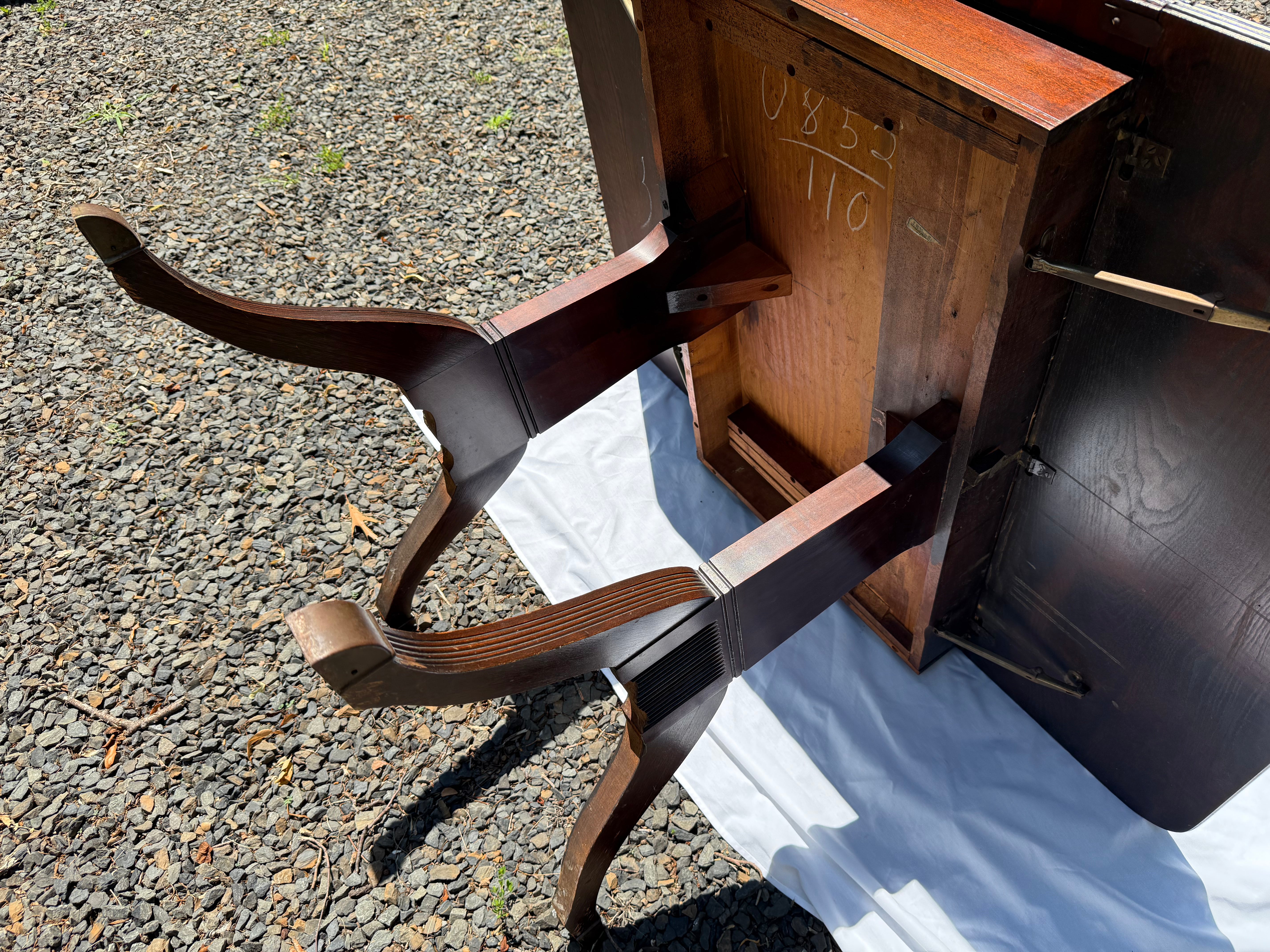 Antique Drop leaf table JB Van Sciver circa 1980s