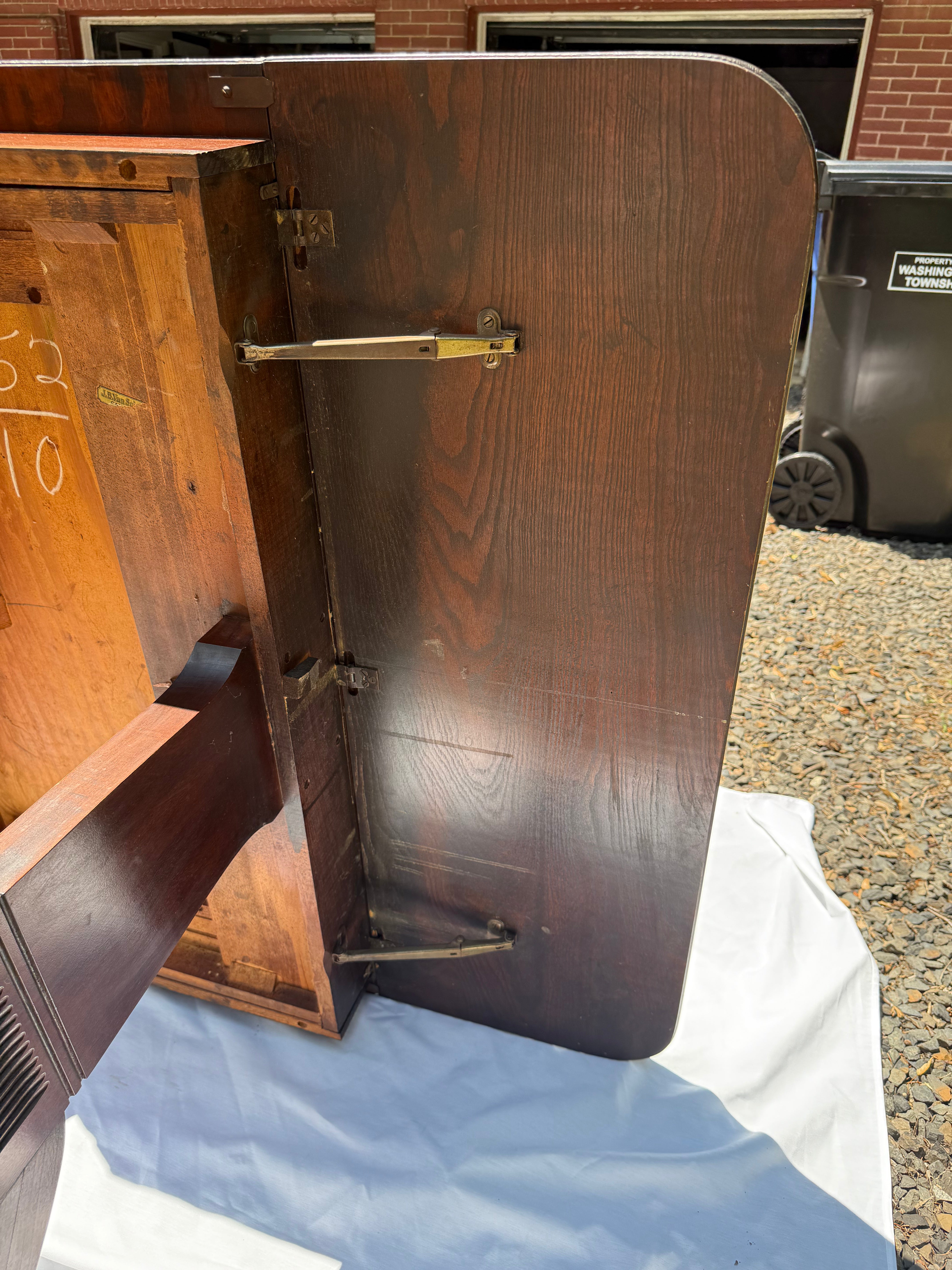 Antique Drop leaf table JB Van Sciver circa 1980s