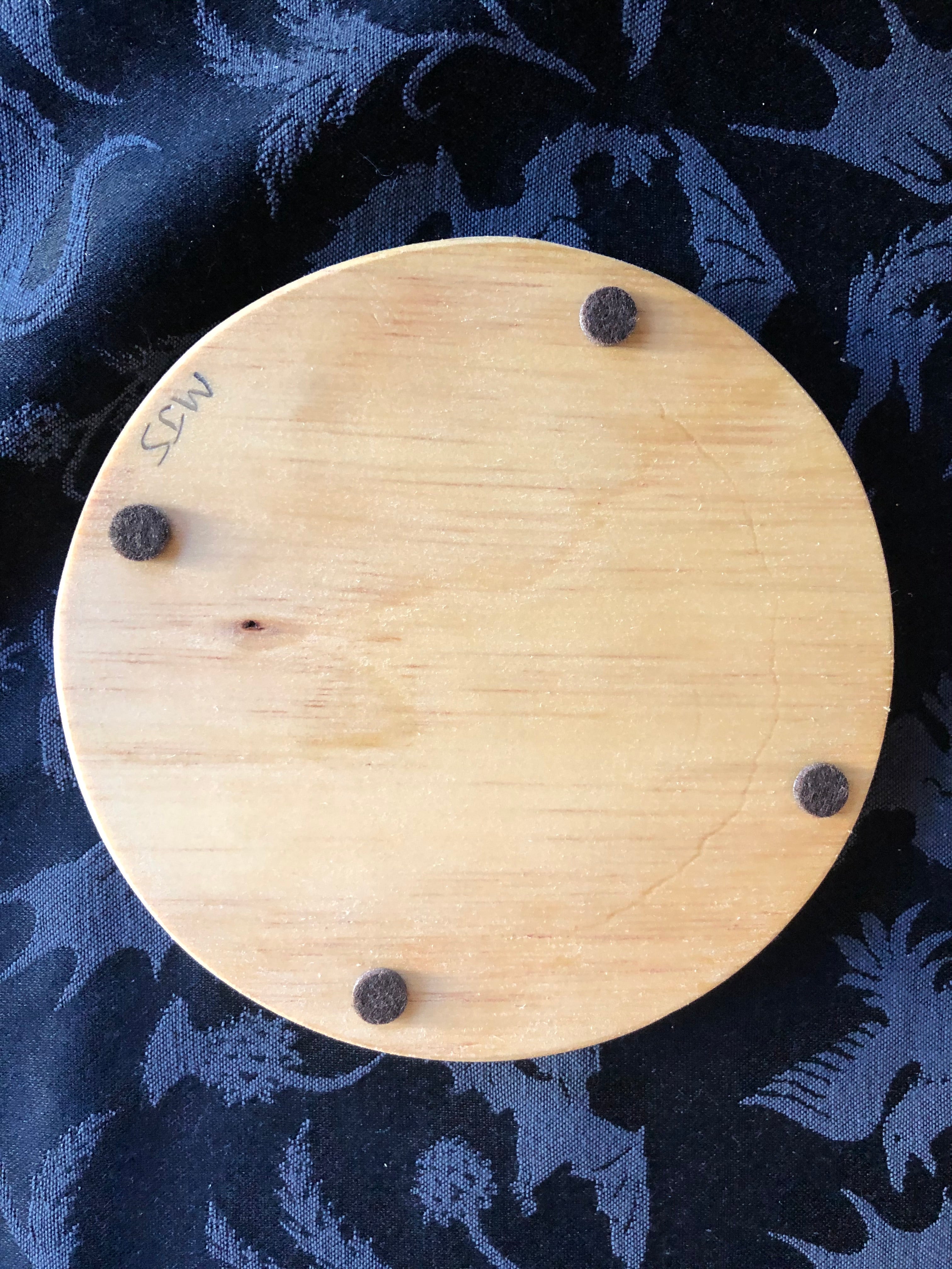 round Cork trivet/coaster (auburn rd)
