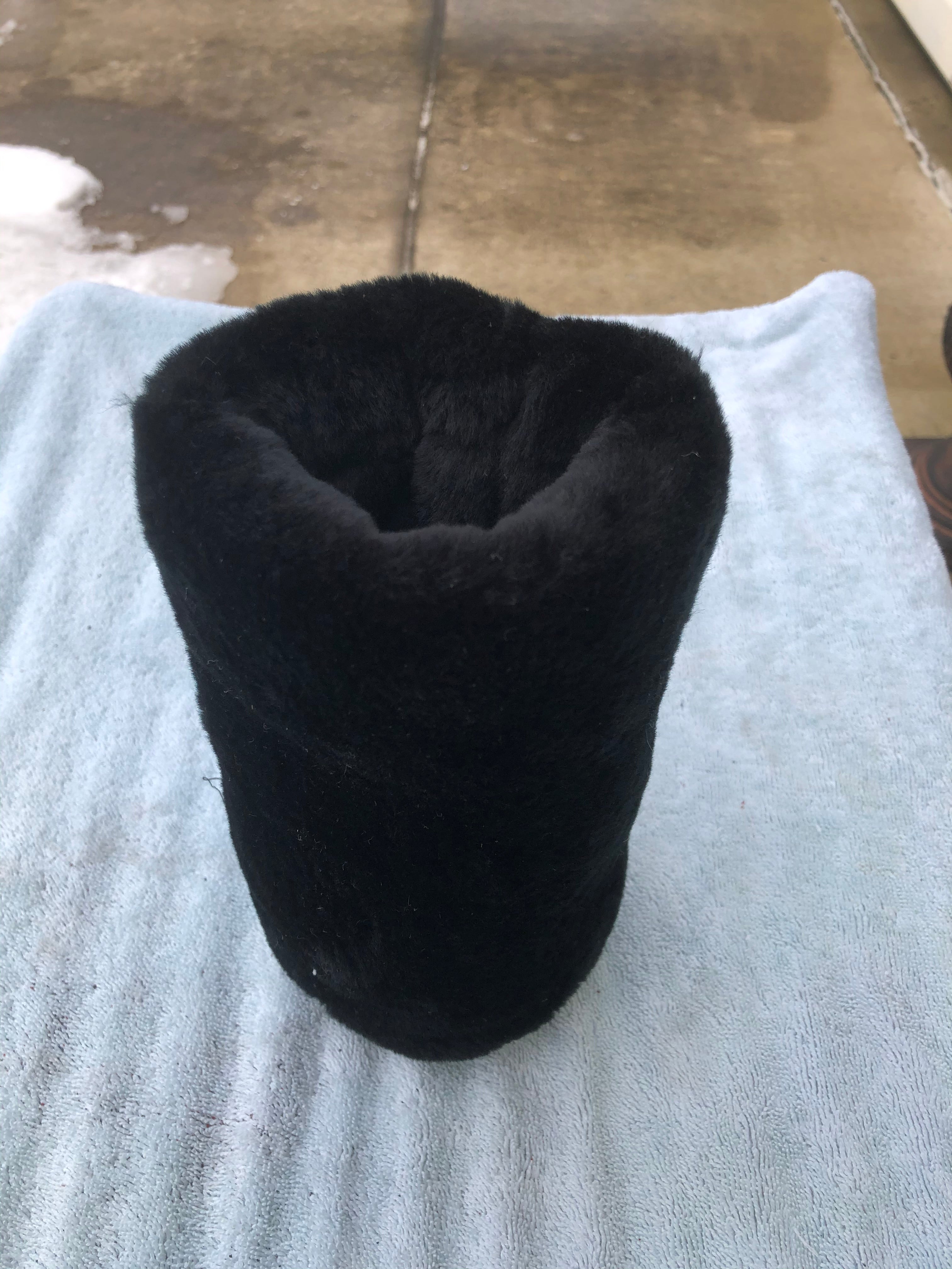 Generic X golf club head cover- BLACK