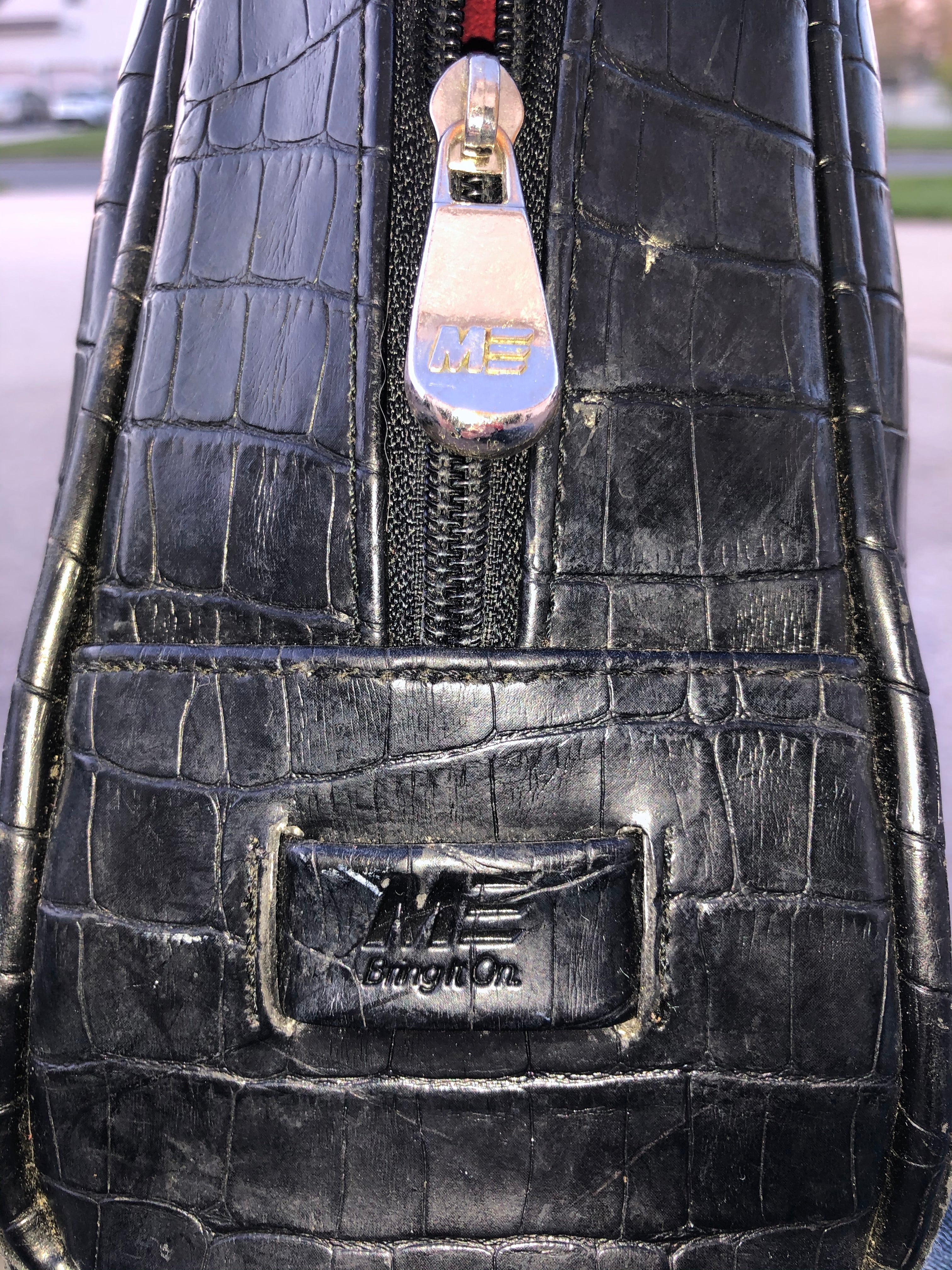 Women’s Laptop case, faux alligator