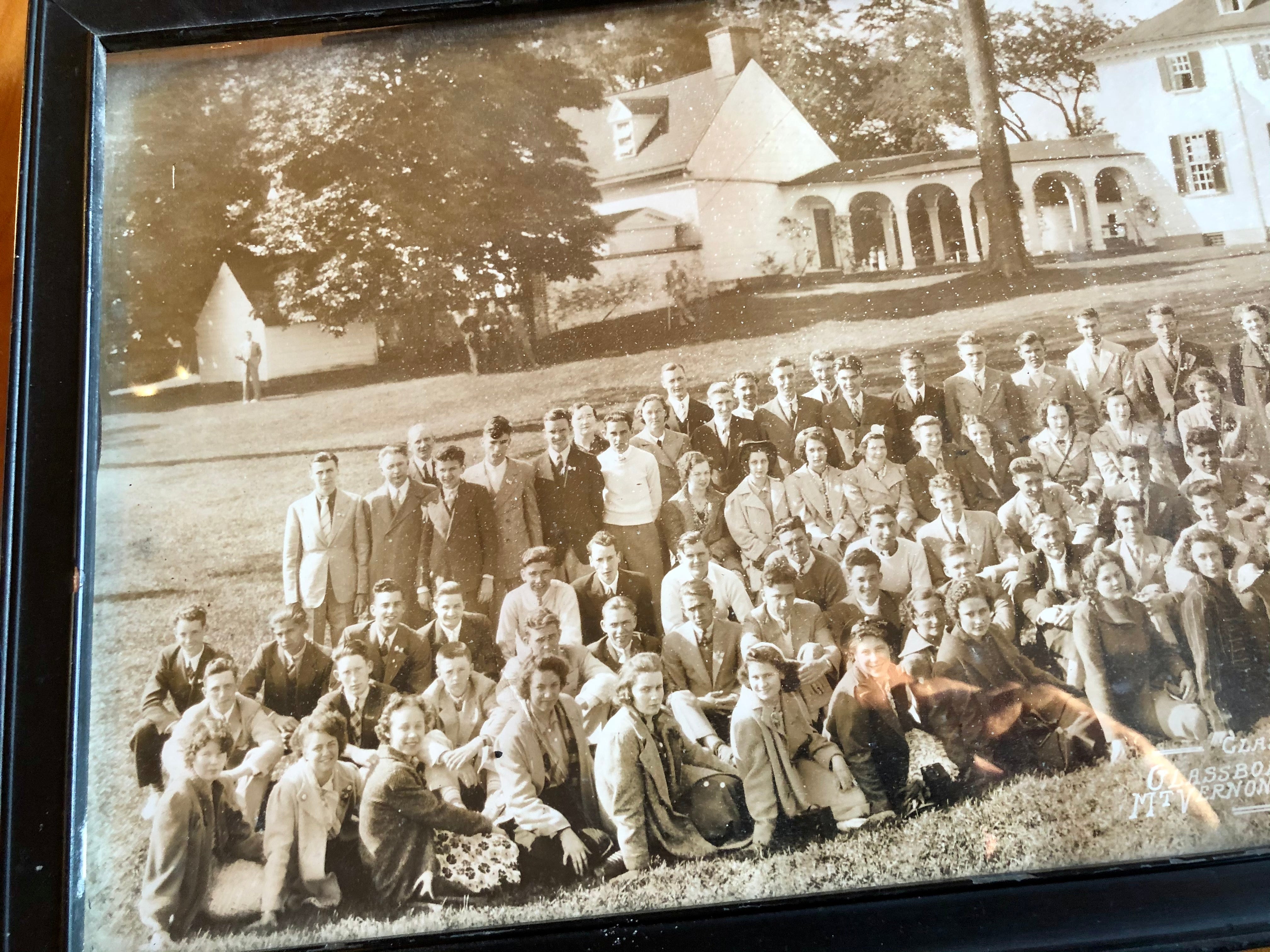 Class of 1938 Glassboro High School Class photo