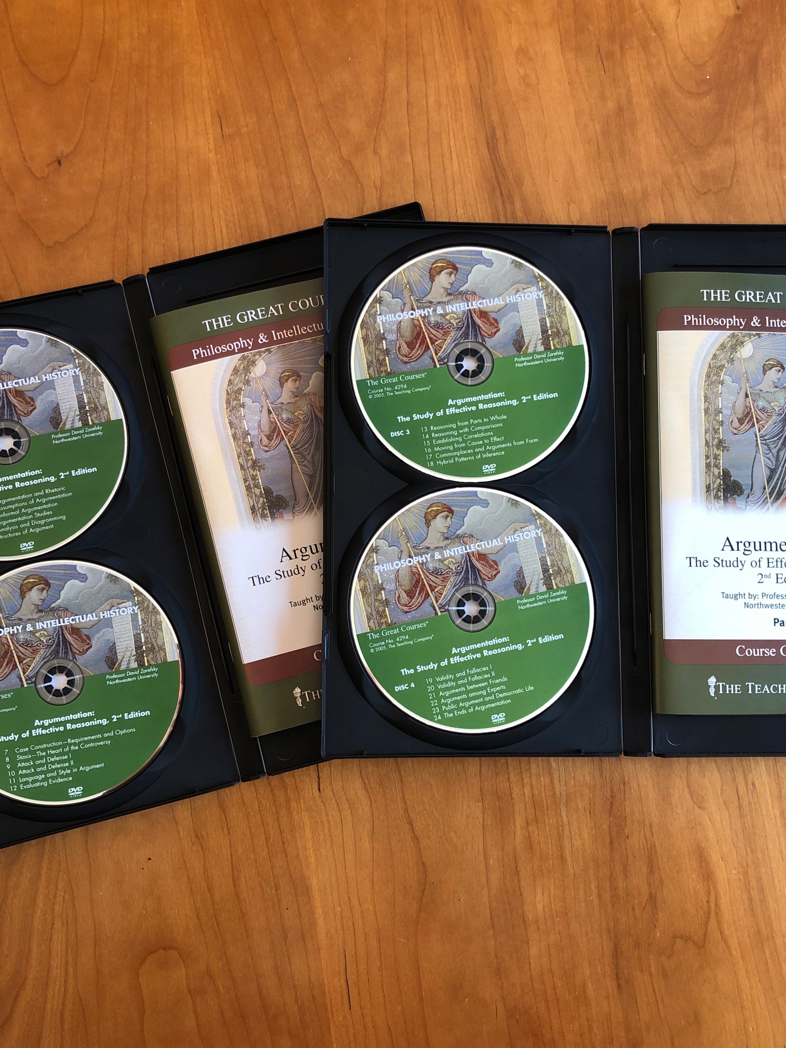 Argumentation: The study of effective reasoning, 4 DVD Set