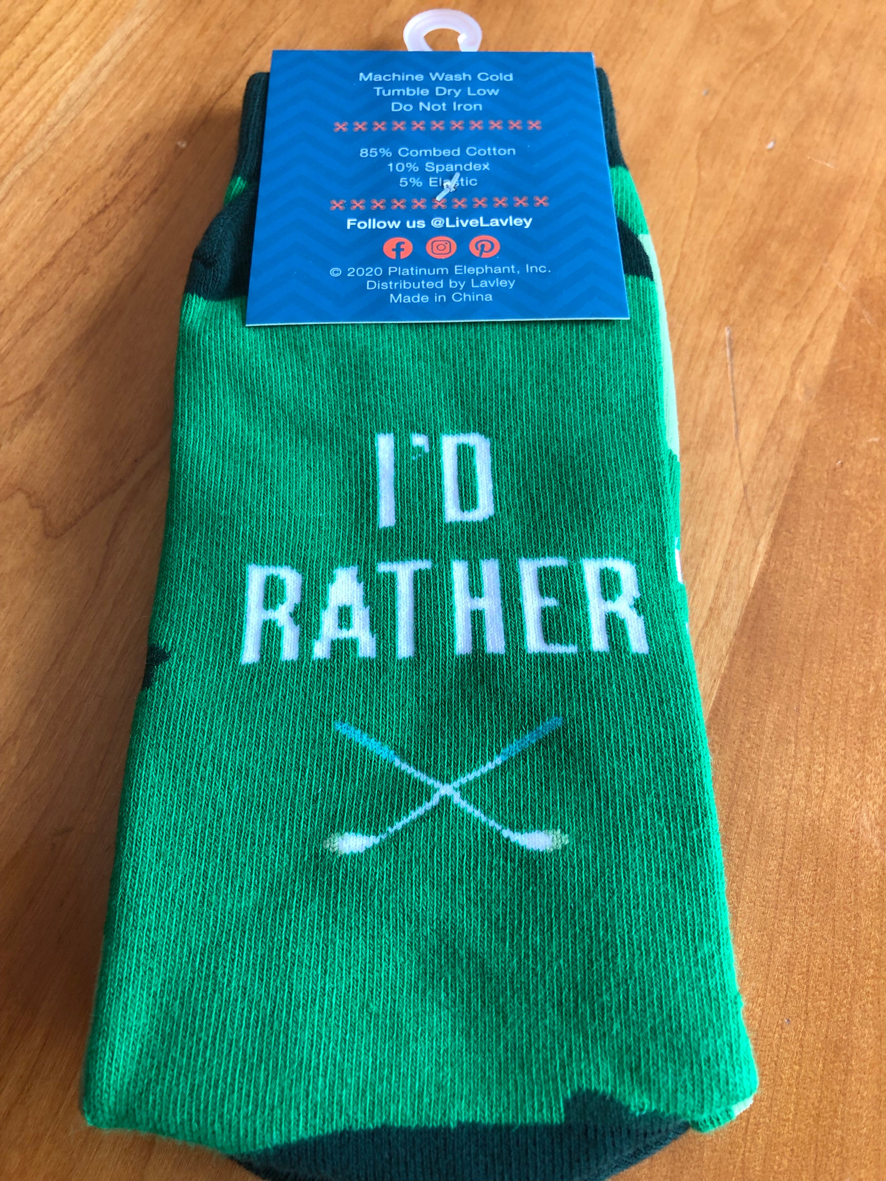 Golf socks, 1 pair