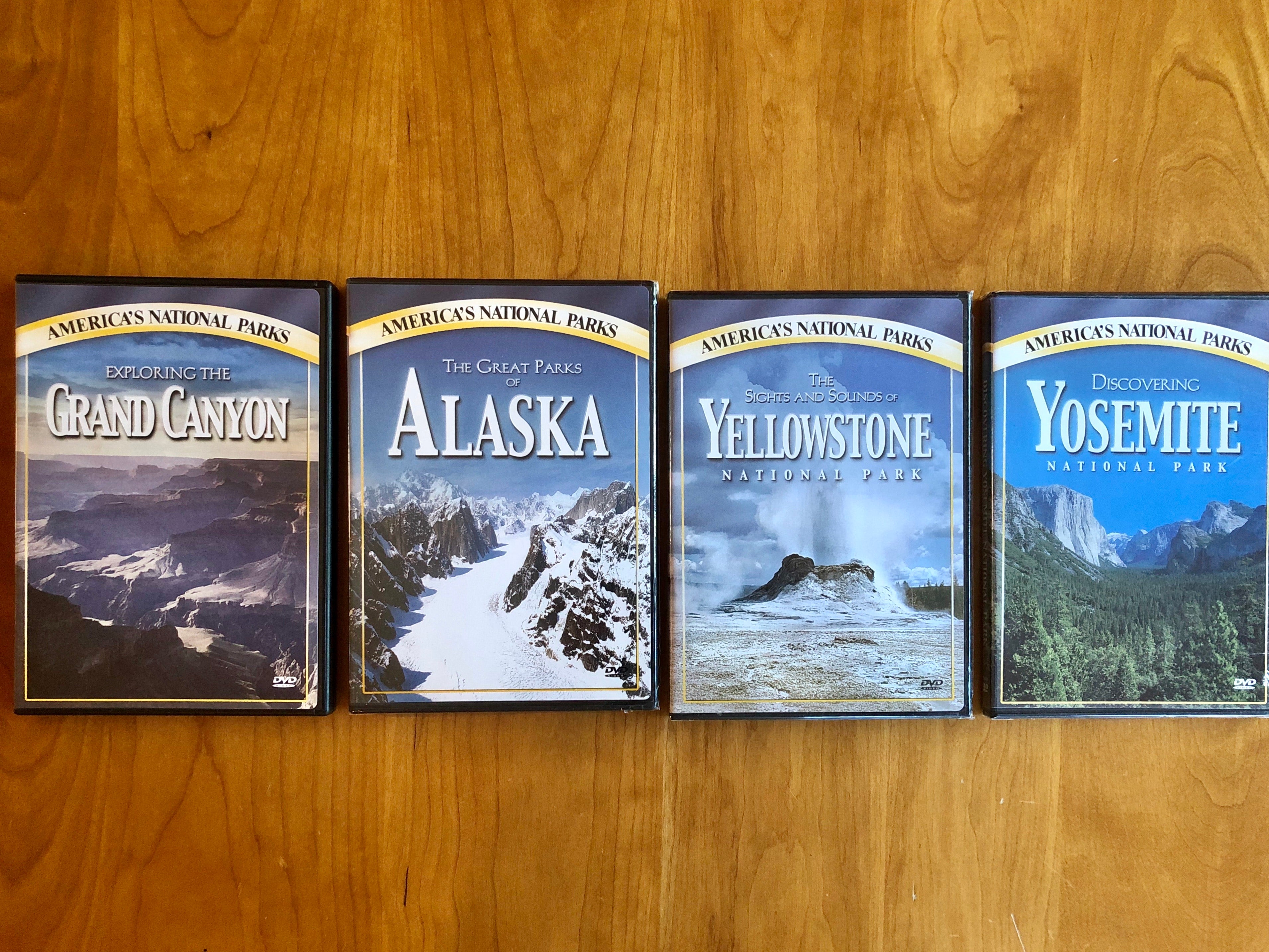 Kenny Rogers Discovering national parks DVDs