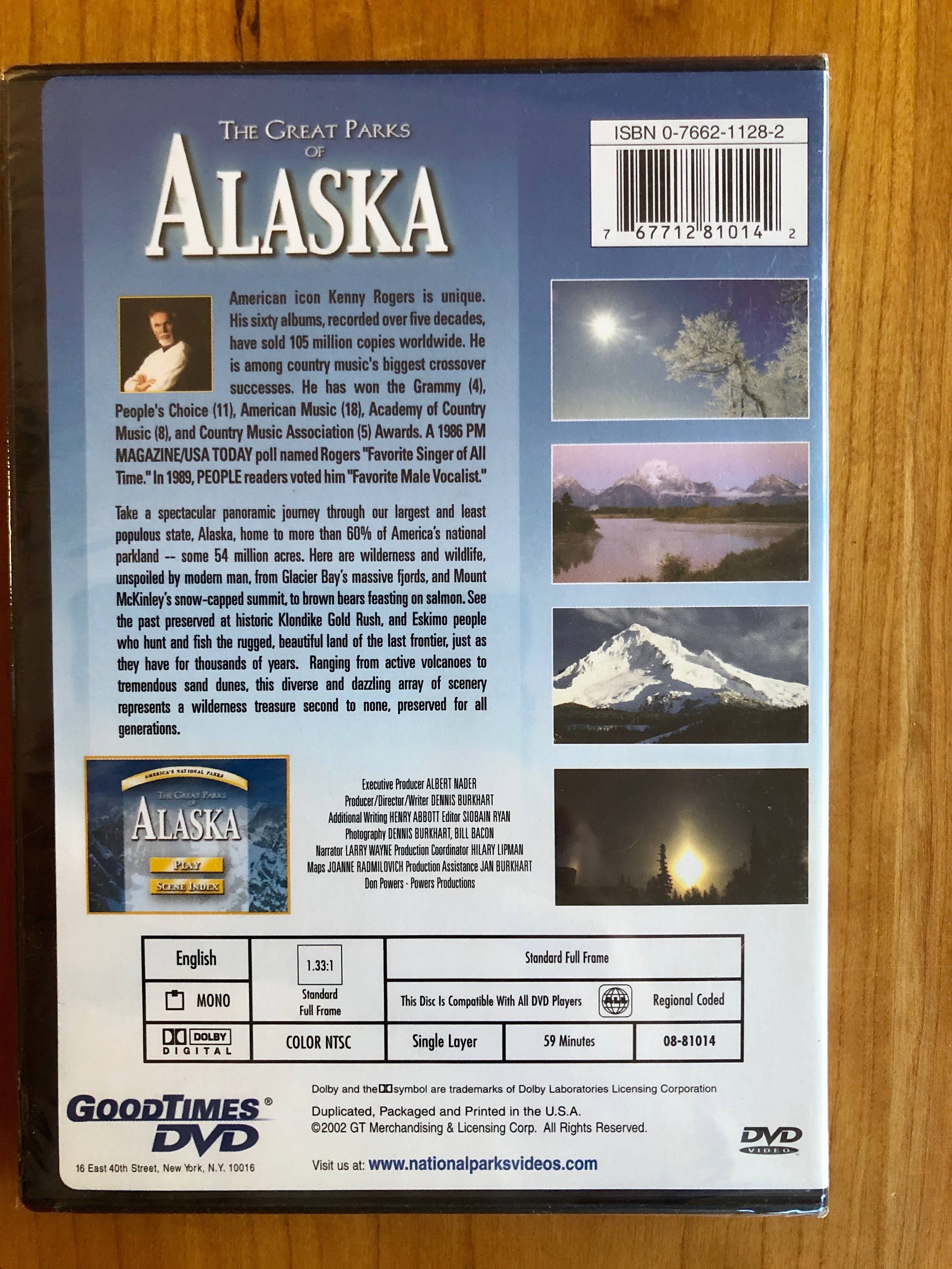 Kenny Rogers Discovering national parks DVDs