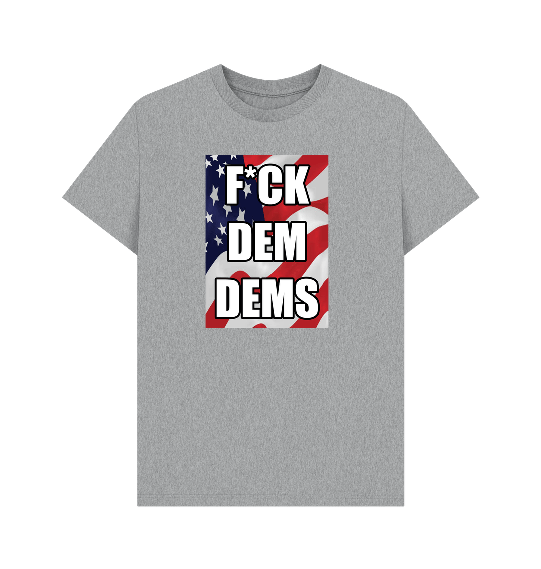 Athletic Grey F*CK DEM DEMS T-shirt2