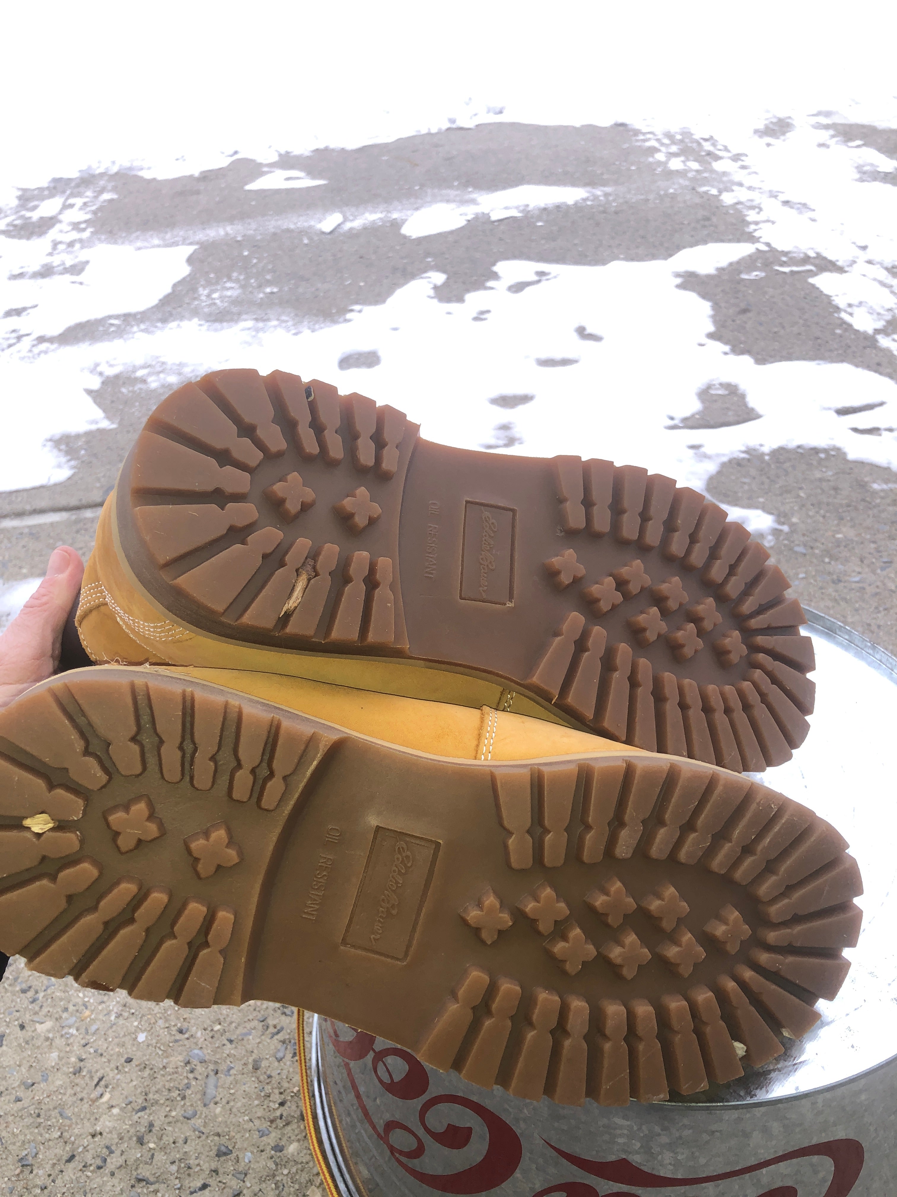 Men’s work boots/ snow boots size 10.5/ 11, like new, Eddie Bauer, Alpine Design