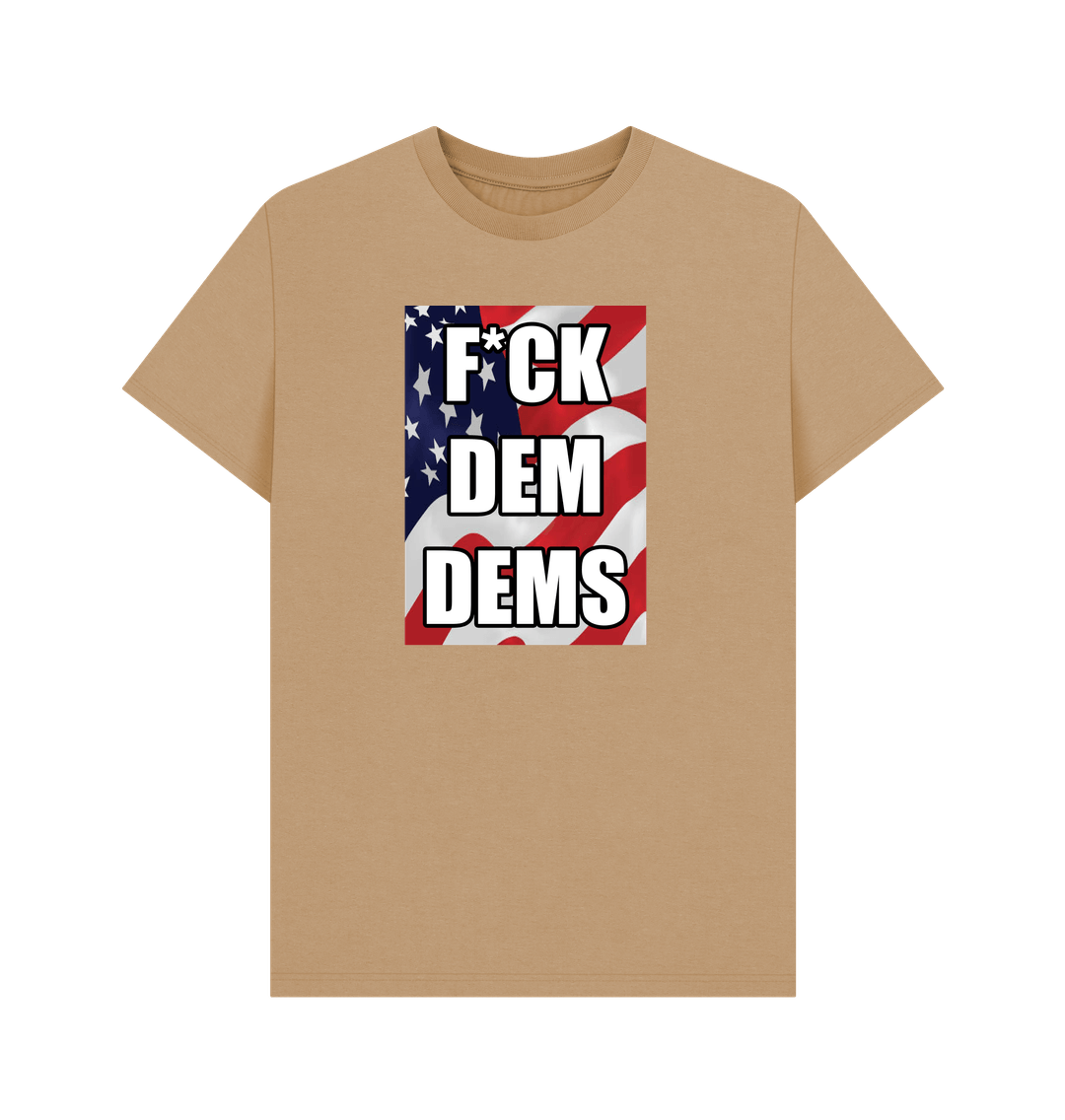 Sand F*CK DEM DEMS T-shirt2