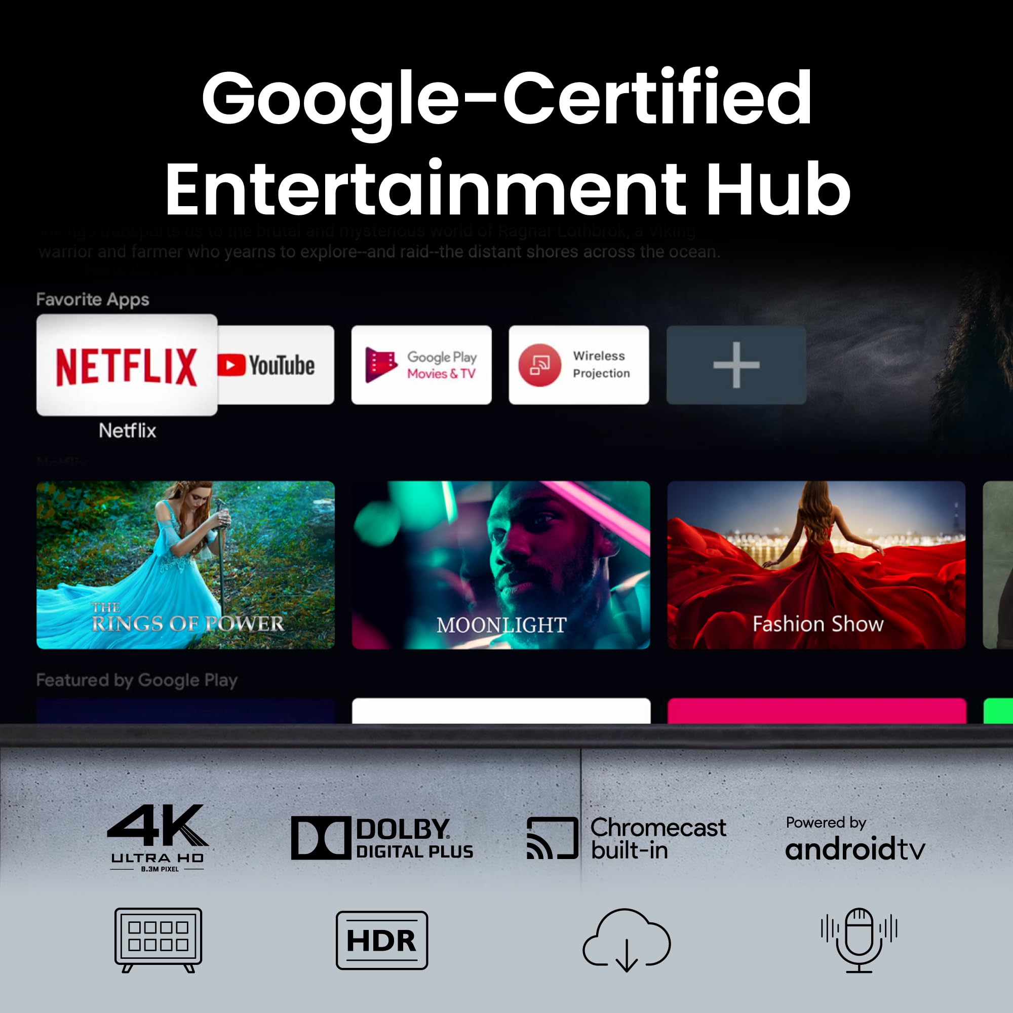 BenQ TK710STi 4K HDR Laser 3200 Lumens Movie and Gaming Short Throw Projector with 4ms Response Time | 240Hz Refresh Rate | HDR10 & HLG | Android TV with Netflix Chromecast & AirPlay | 3D Keystone