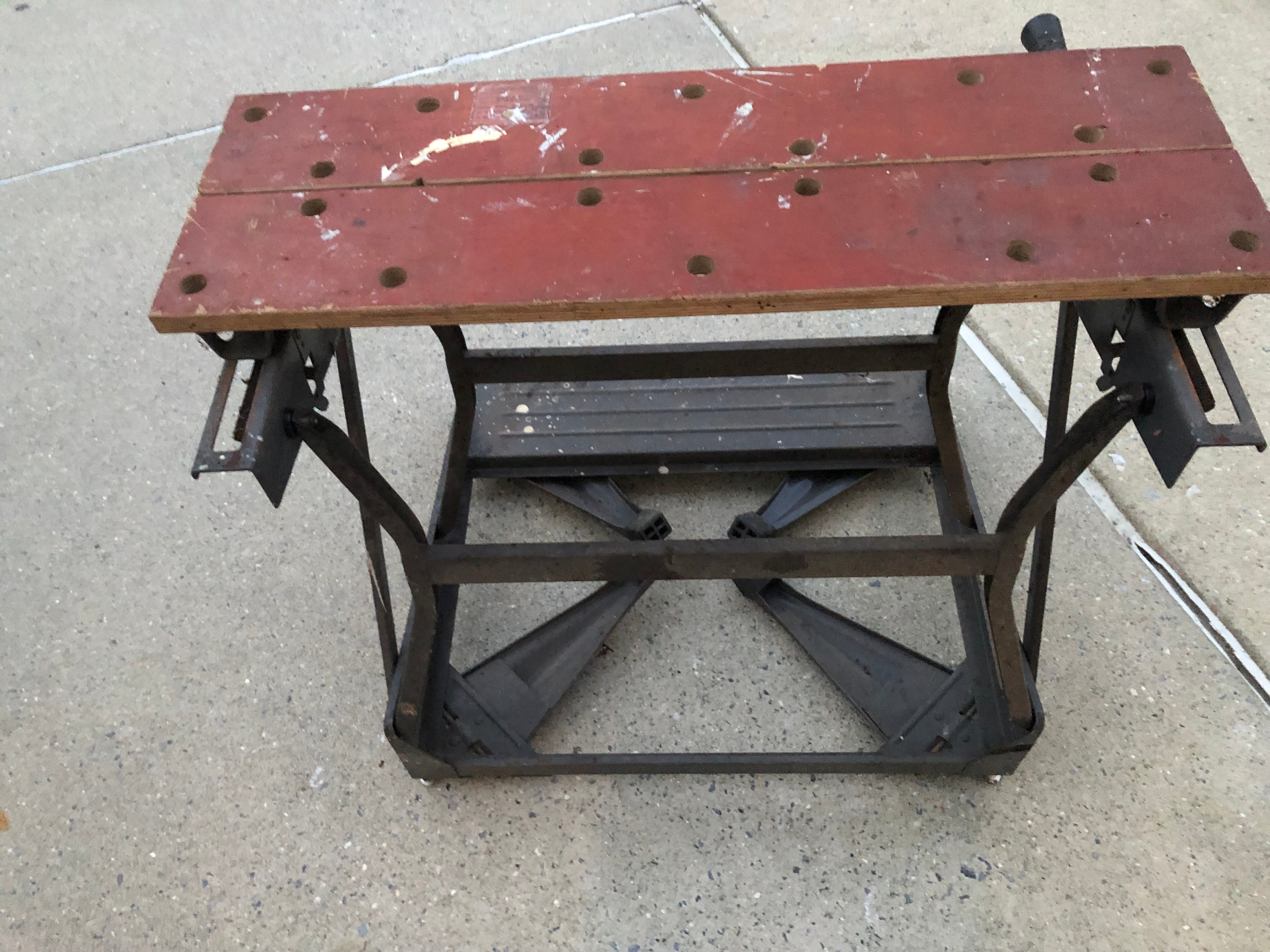 1970s vintage Black & decker workmate Workbench