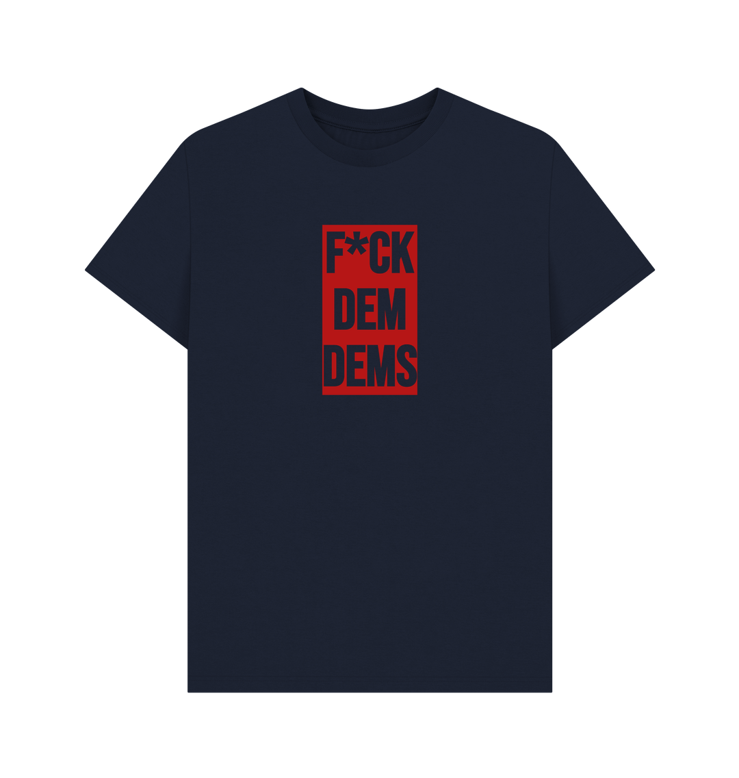 Navy Blue F*CK DEM DEMS T-shirt