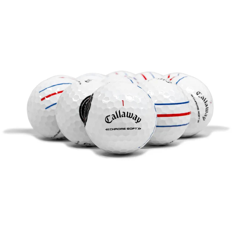 Callaway Golf 2022 Chrome Soft Triple Track Logo Overrun Golf Balls - Golfballs.comapiSanitizer