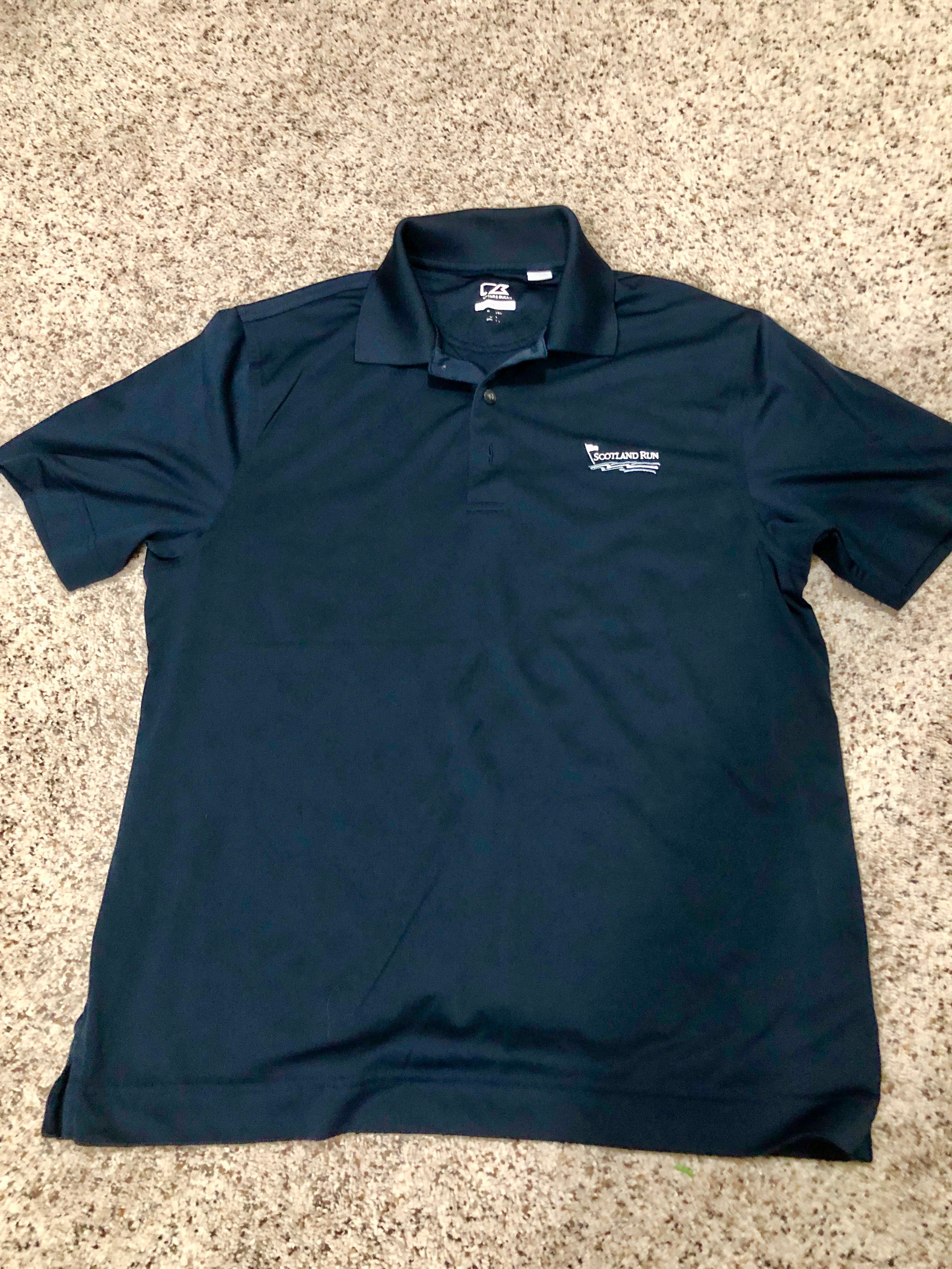 Vintage Blue used golf shirt