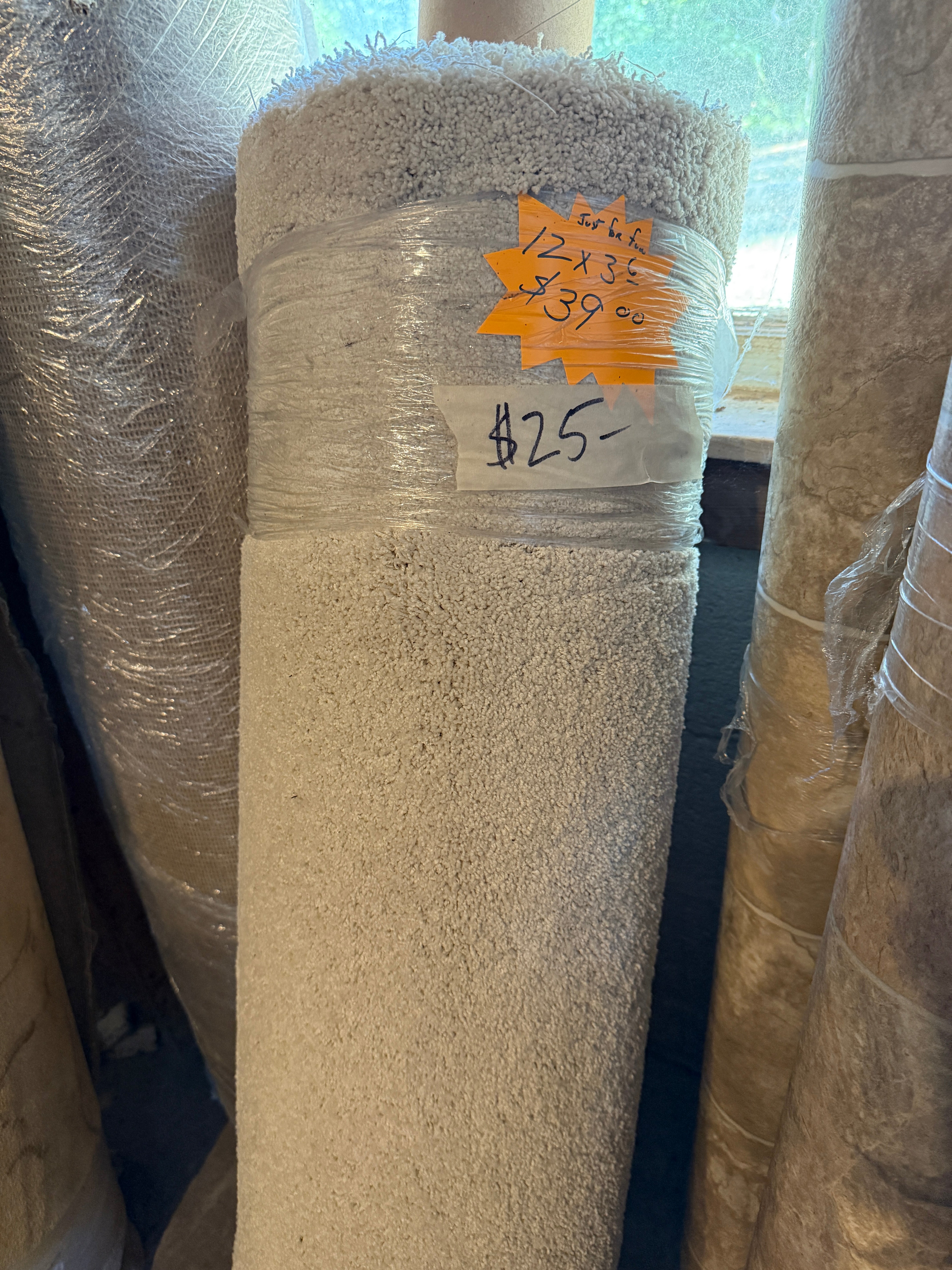 Carpet Remnant 20, area rug, brand new 12x3’6”