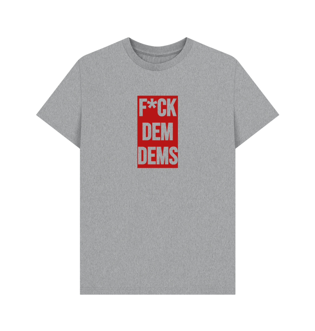 Athletic Grey F*CK DEM DEMS T-shirt