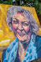 Betty White 24x24 original hand painted portrait