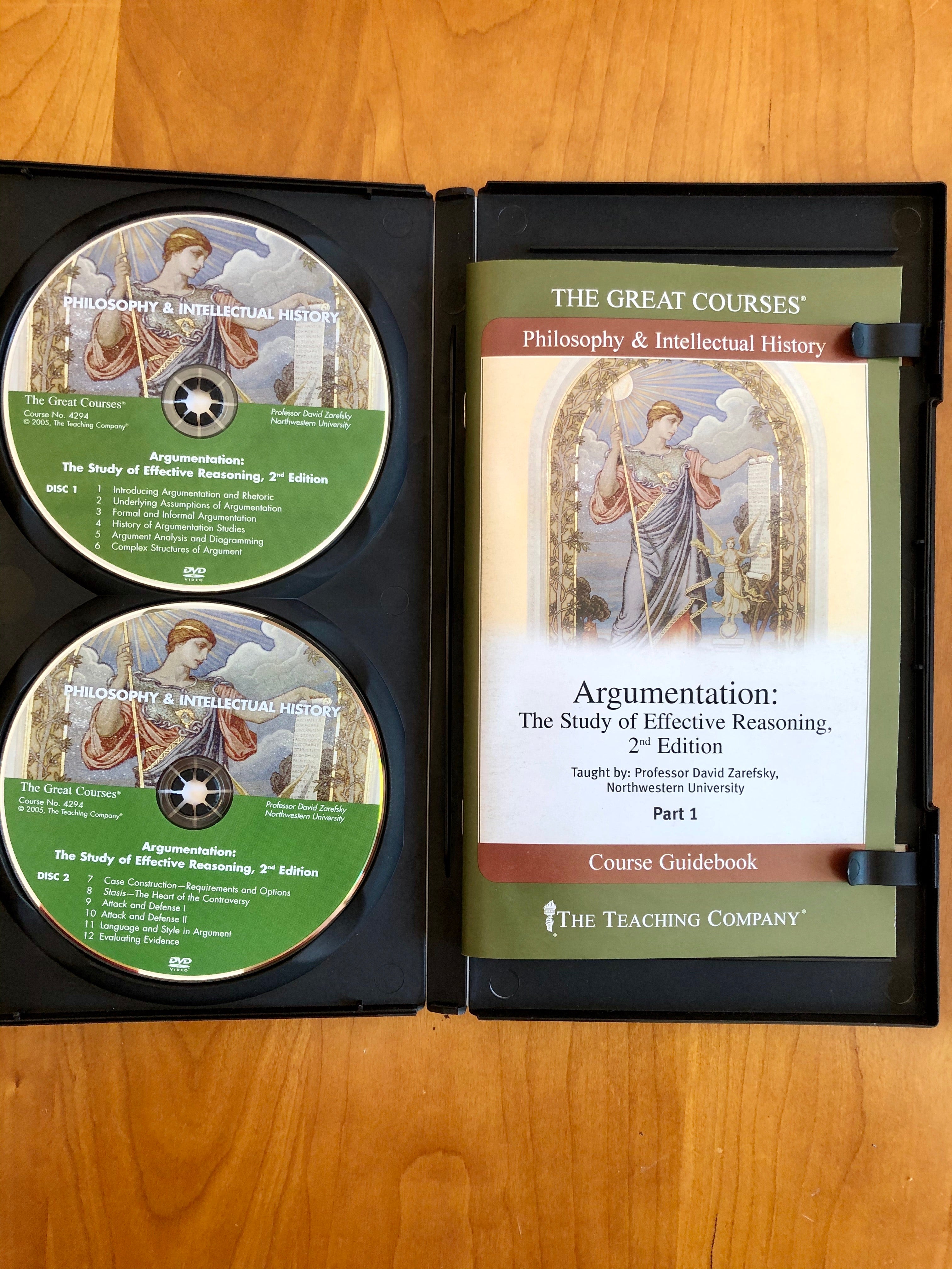 Argumentation: The study of effective reasoning, 4 DVD Set