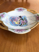 RS Germany hand painted dish, Rena E Keisser