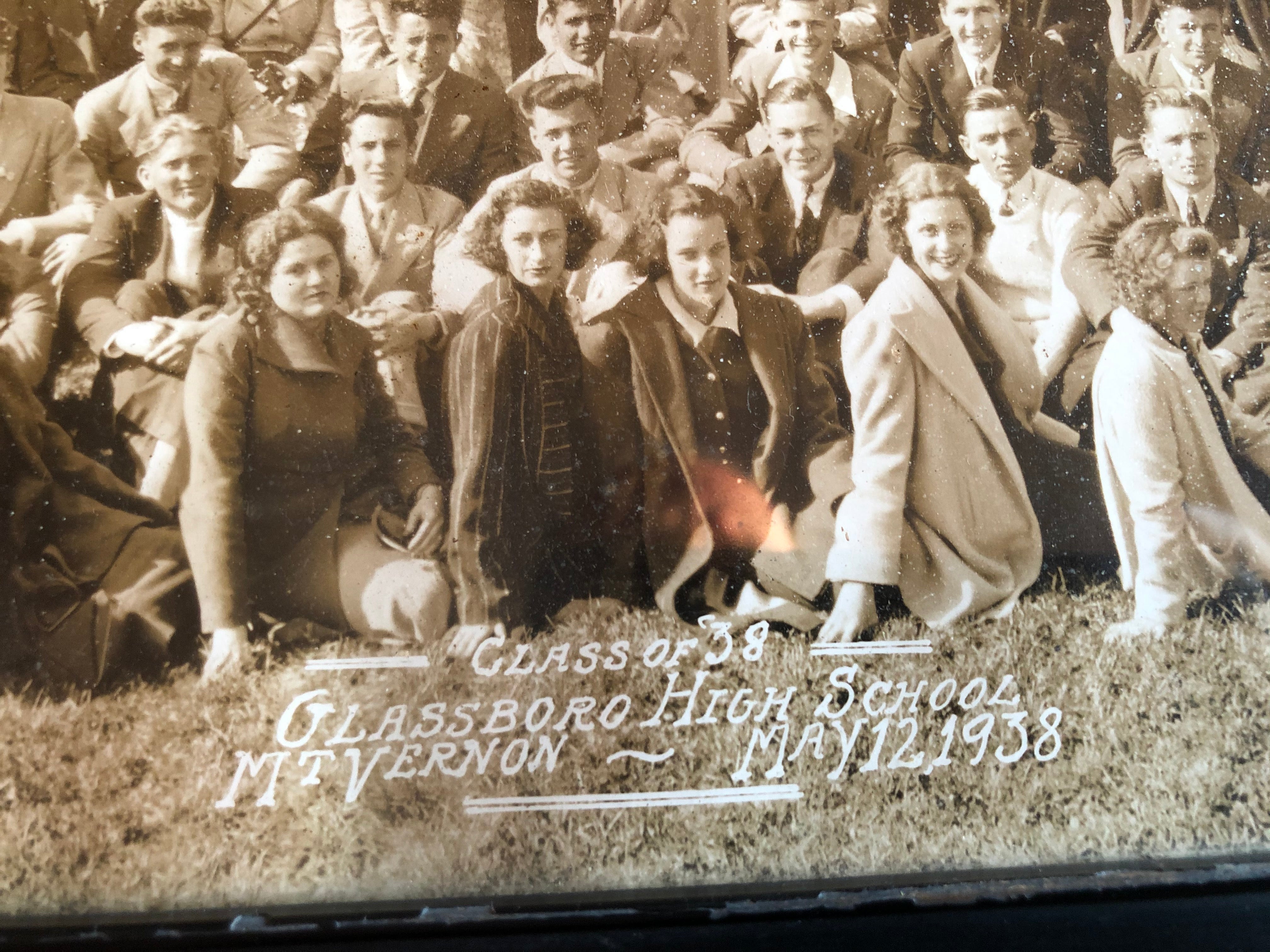 Class of 1938 Glassboro High School Class photo