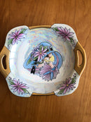 RS Germany hand painted dish, Rena E Keisser